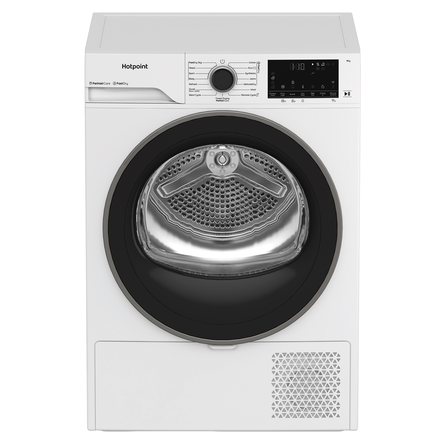 Hotpoint C HD 94M WBS UK tumble dryer Freestanding Front-load 9 kg White