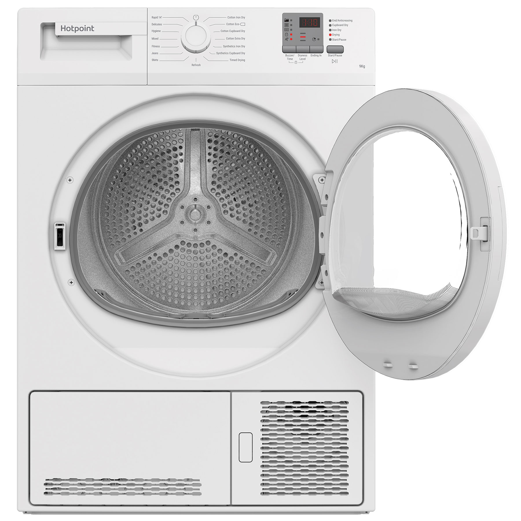 Hotpoint CHDC92WWGDUK 9kg Condenser Dryer in White B Rated Sensor Dryi, photo 3