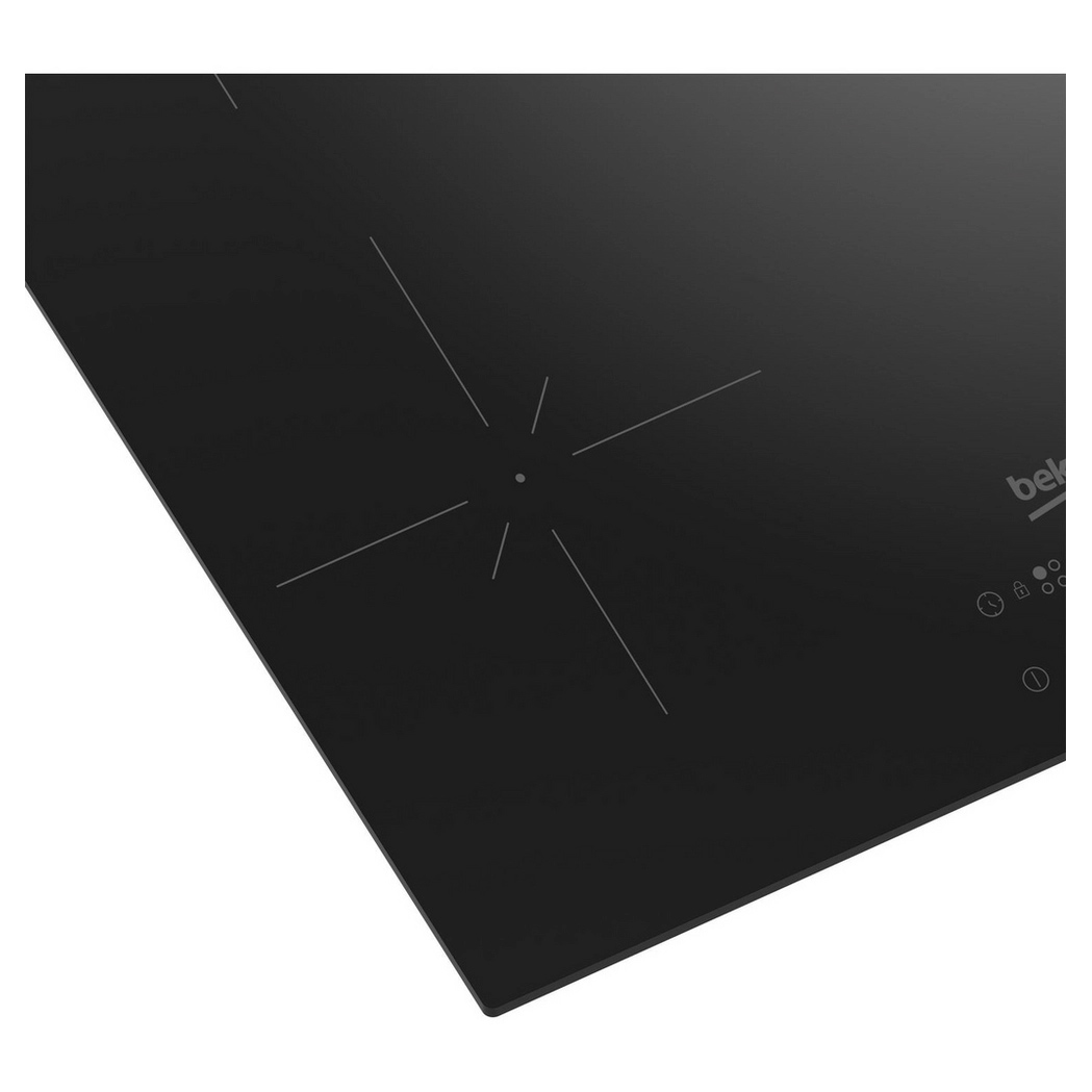 Beko CIHYQI21B 60cm 4 Zone Induction Hob in Black Glass Touch Controls, photo 3