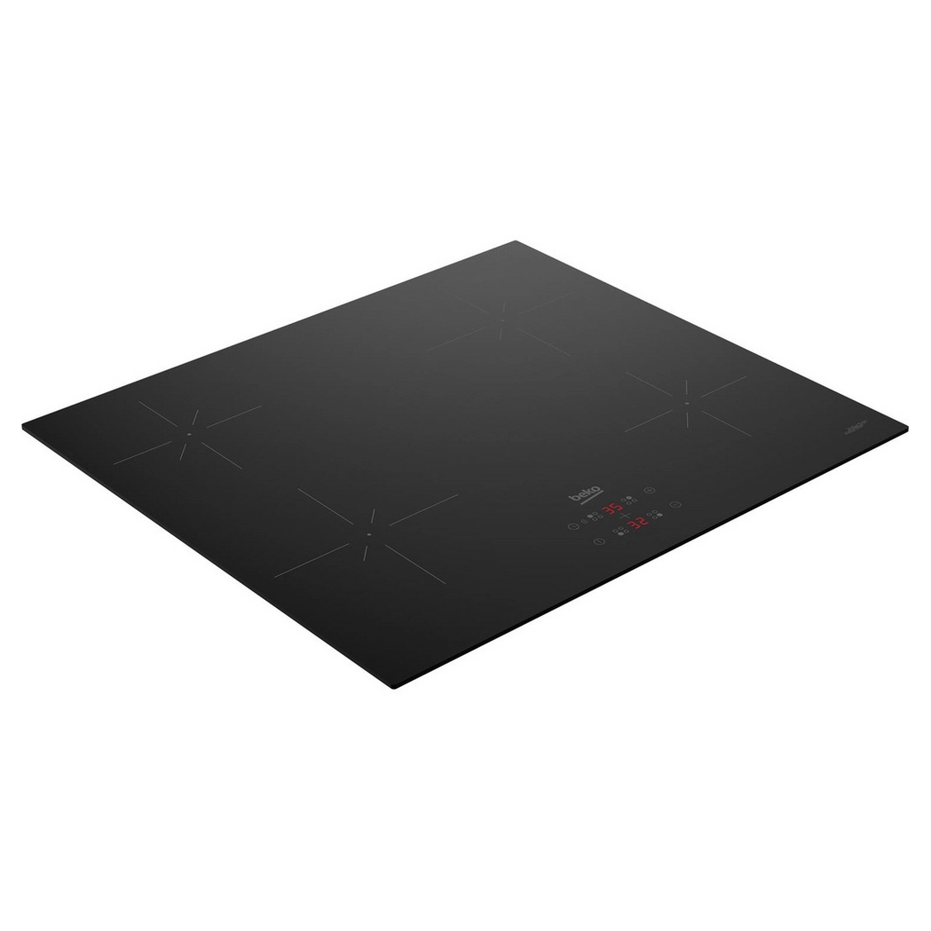 Beko CIHYQI21B 60cm 4 Zone Induction Hob in Black Glass Touch Controls, photo 4