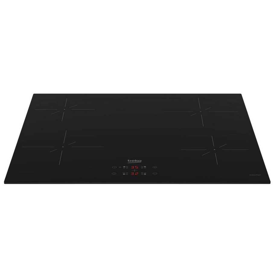 Beko CIHYQI21B 60cm 4 Zone Induction Hob in Black Glass Touch Controls, photo 5