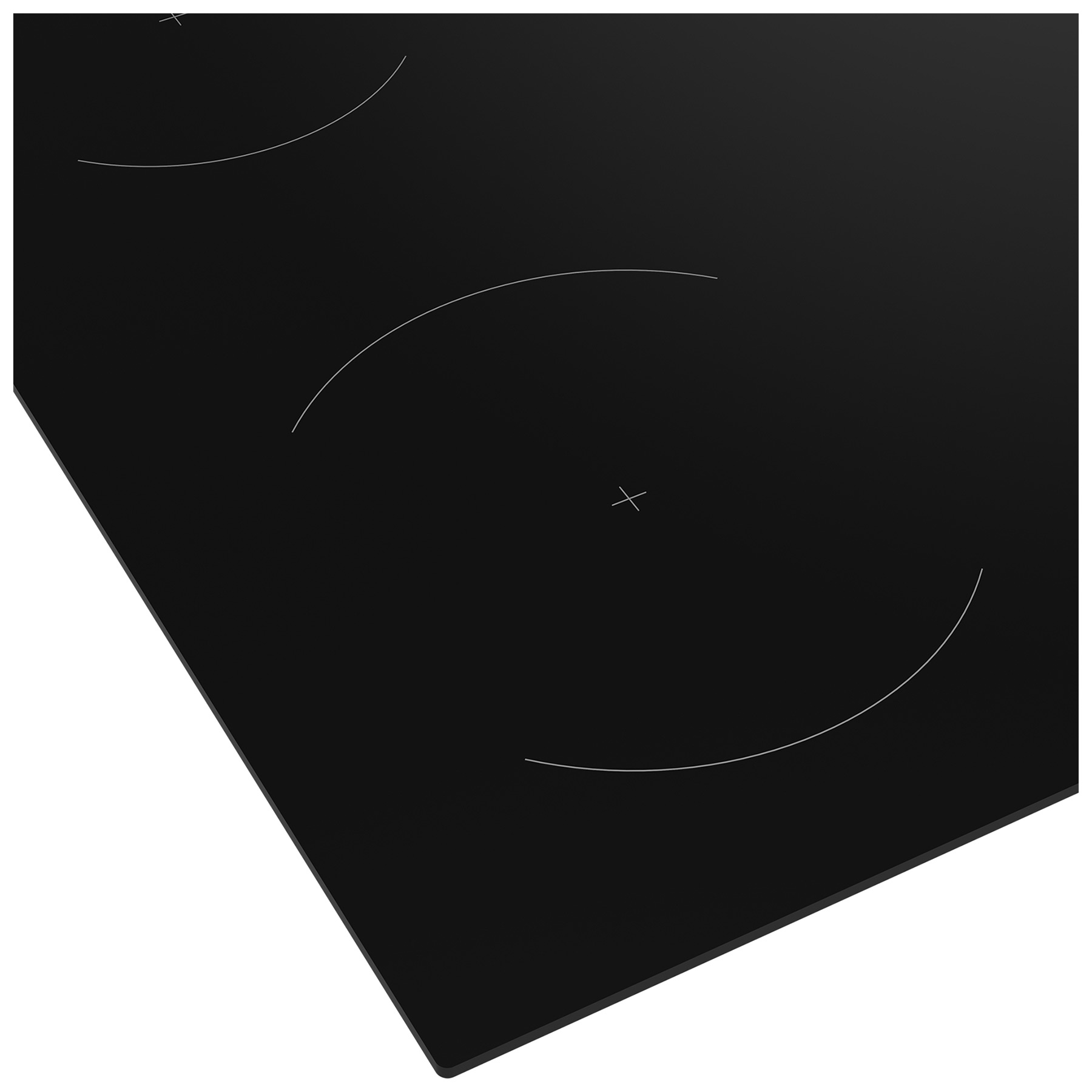 Beko CIHYV21B 60cm 4 Zone Frameless Ceramic Hob in Black, photo 4