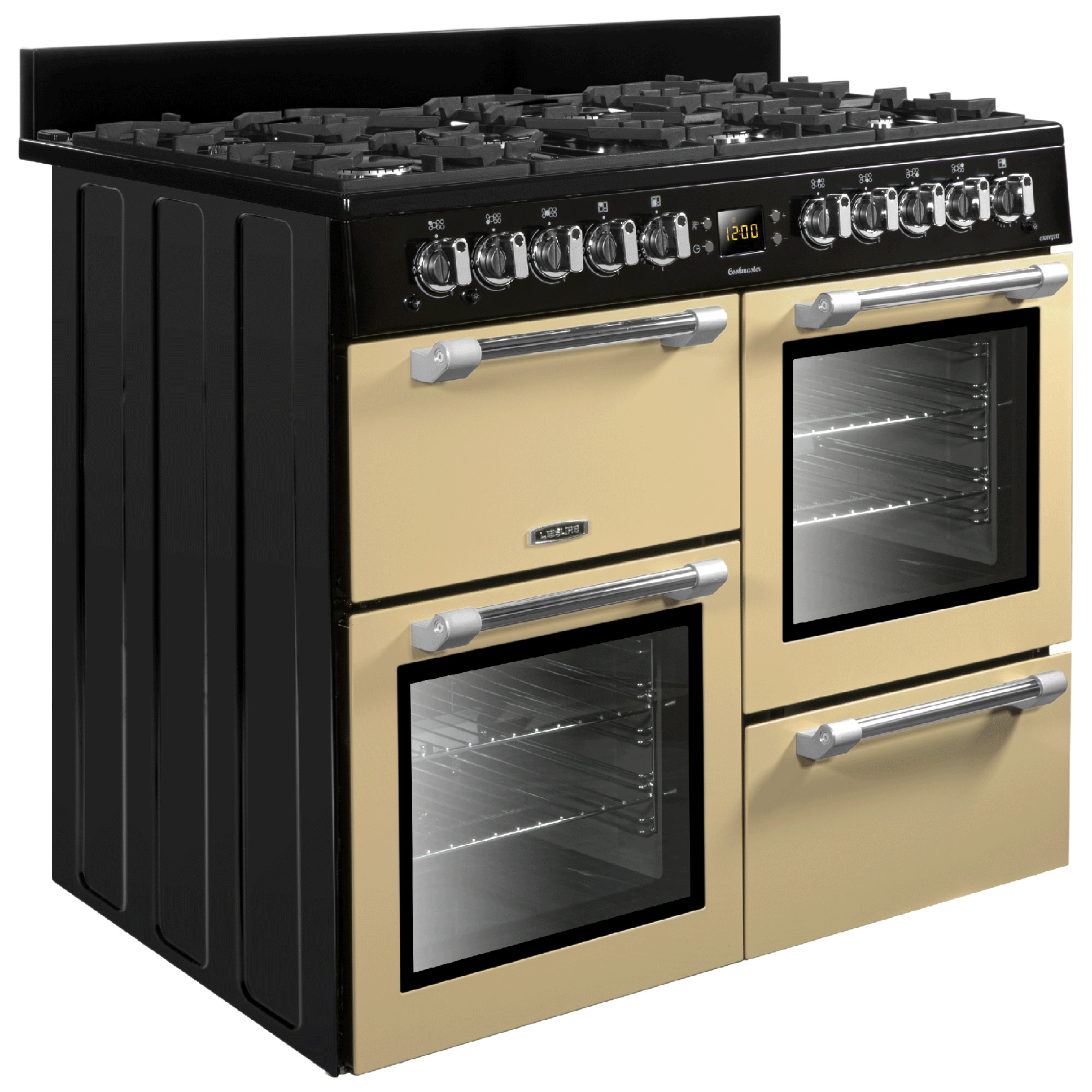 Leisure CK100G232C 100cm Wide Cookmaster Gas Range Cooker in Cream, photo 2