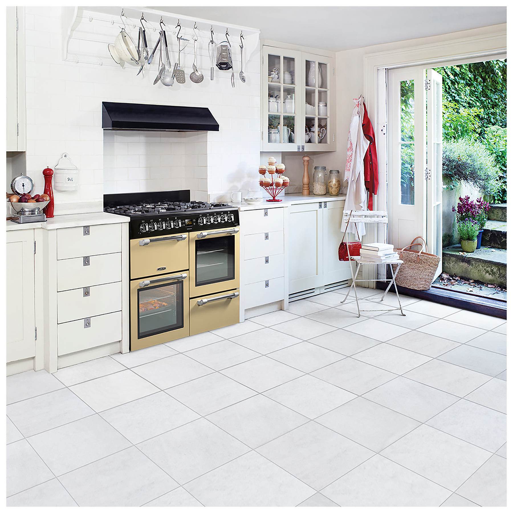Leisure CK100G232C 100cm Wide Cookmaster Gas Range Cooker in Cream, photo 5