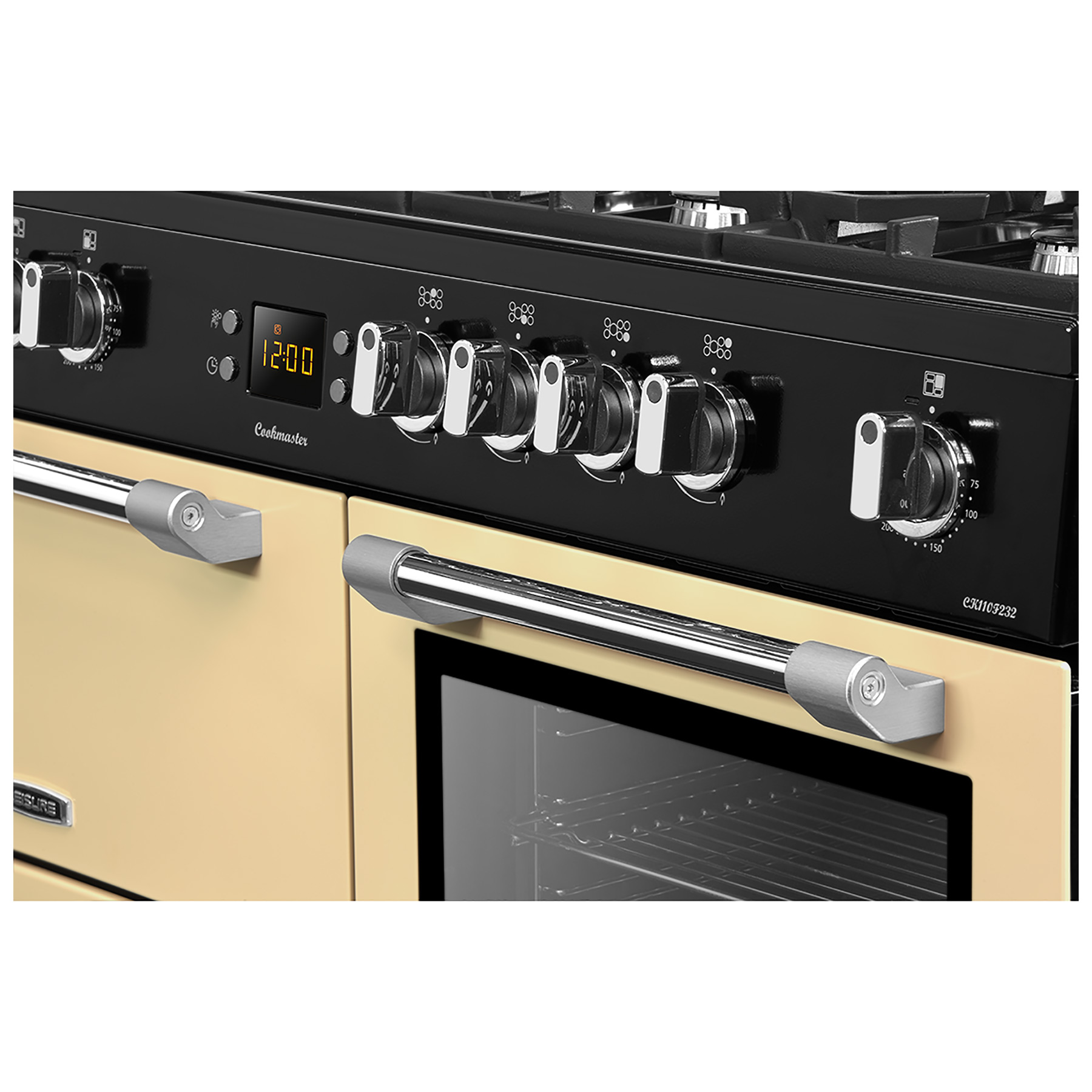 Leisure CK110F232C 110cm Wide Cookmaster Dual Fuel Range Cooker in Cre, photo 4