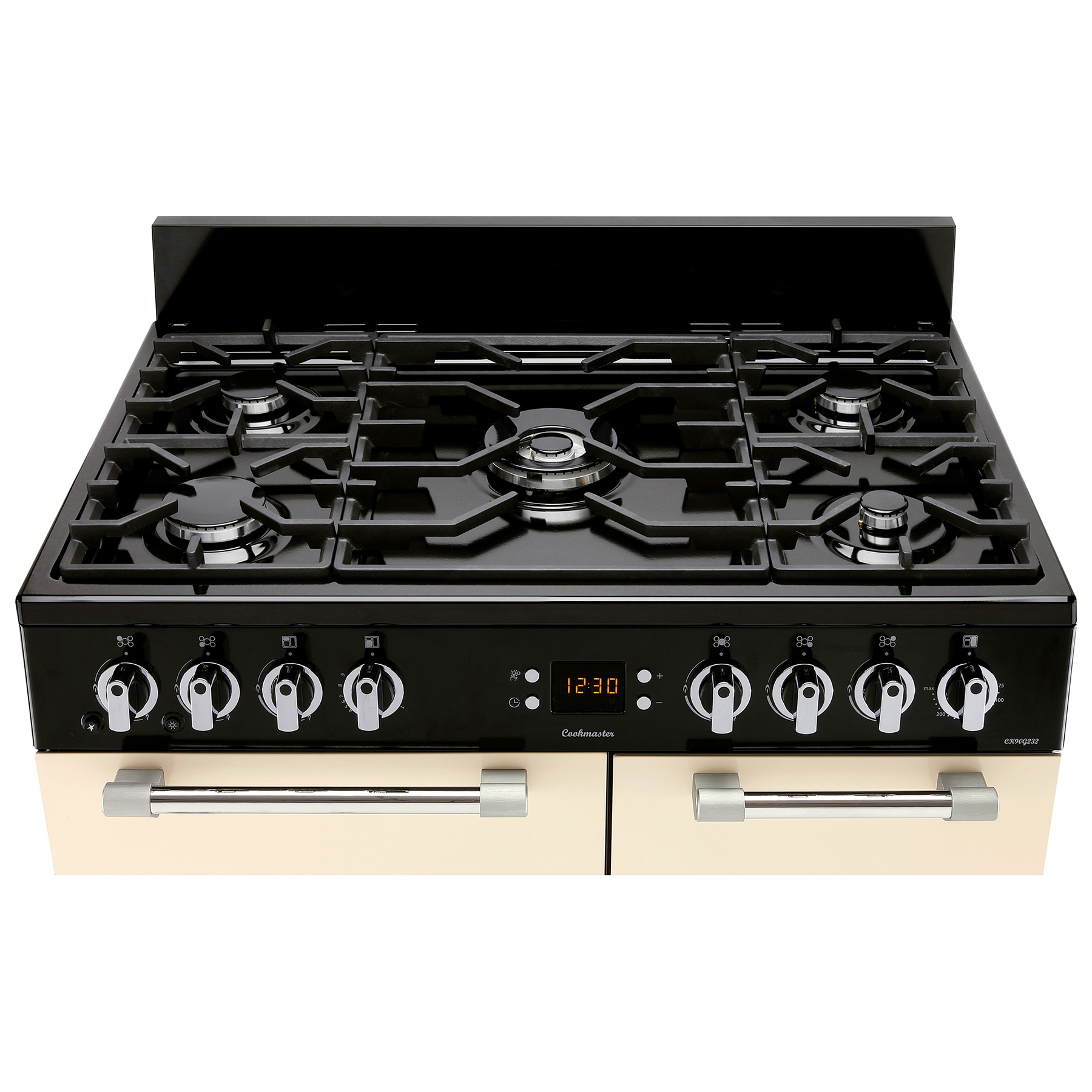 Leisure CK90G232C 90cm Wide Cookmaster Gas Range Cooker in Cream, photo 2