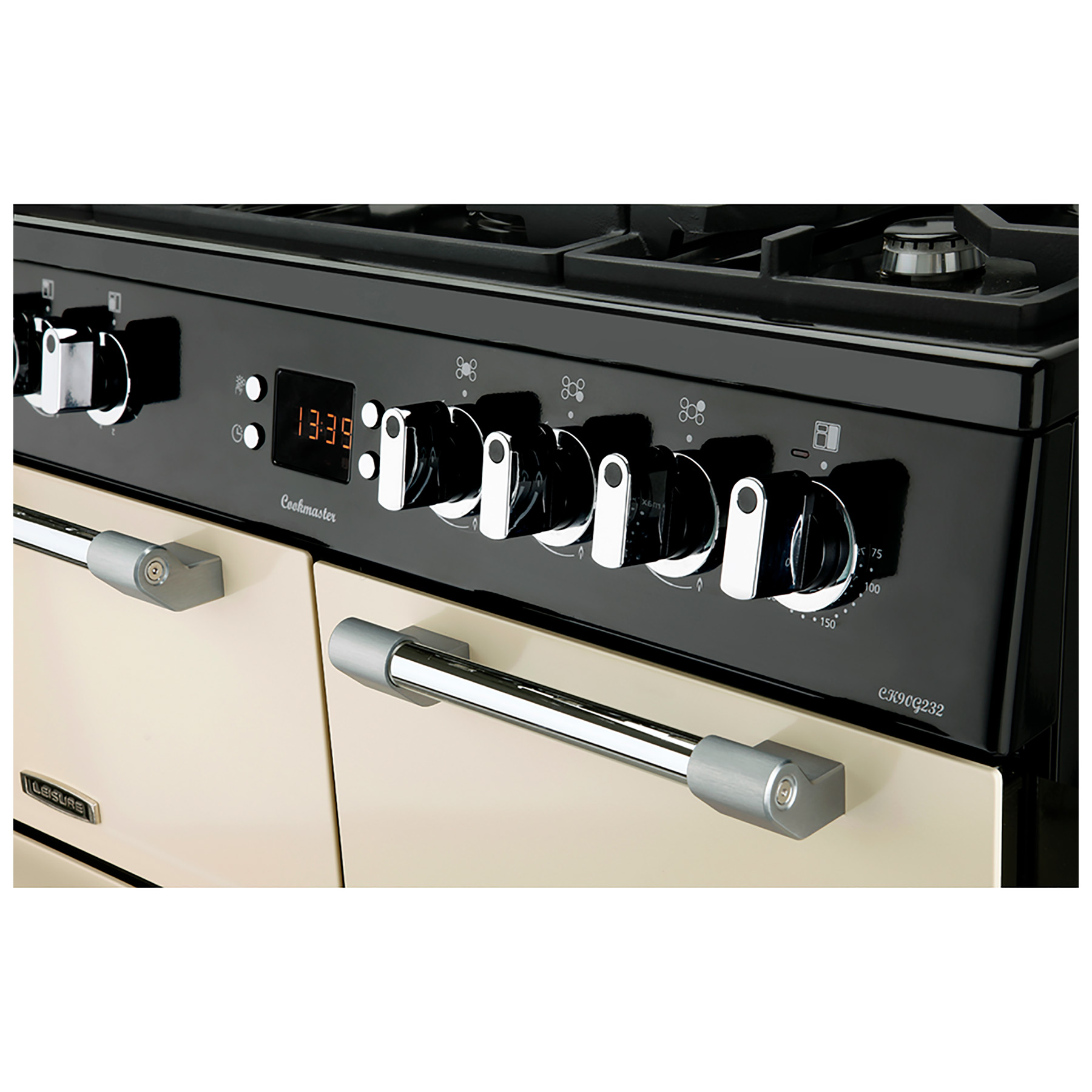 Leisure CK90G232C 90cm Wide Cookmaster Gas Range Cooker in Cream, photo 3