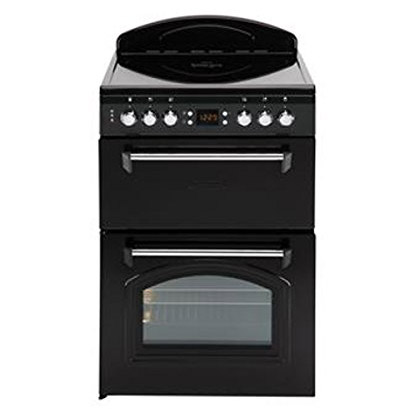 Leisure CLA60CEK 60cm Classic Electric Cooker in Black Double Oven