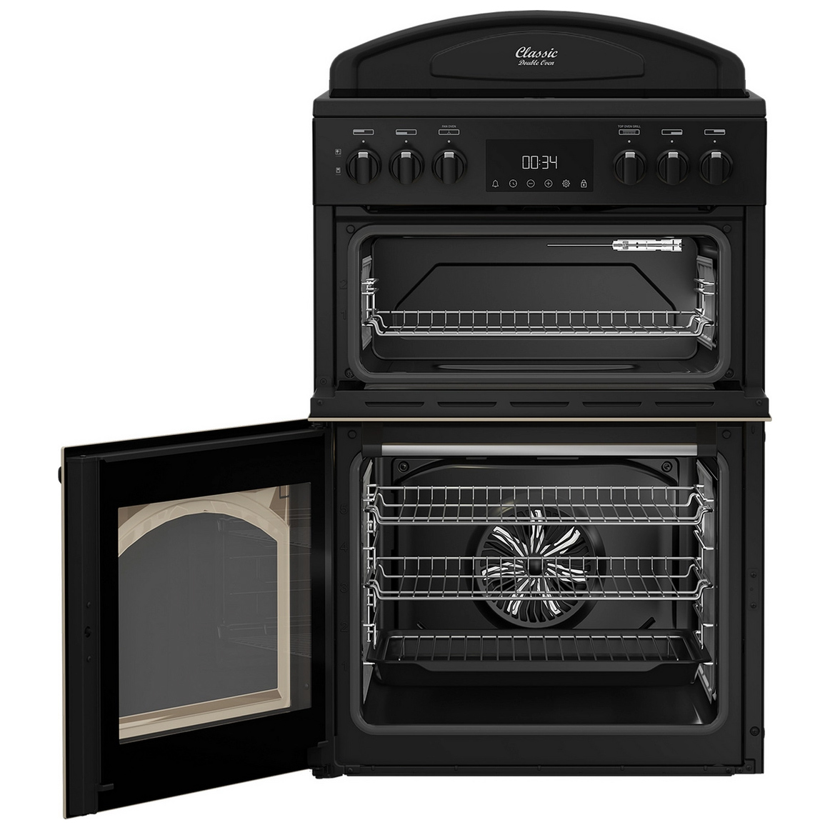Leisure CLB60ECC 60cm Classic Electric Cooker in Cream Double Oven, photo 3
