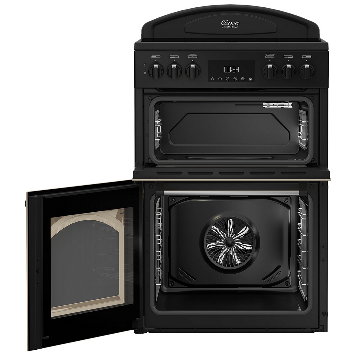 Leisure CLB60ECC 60cm Classic Electric Cooker in Cream Double Oven, photo 4