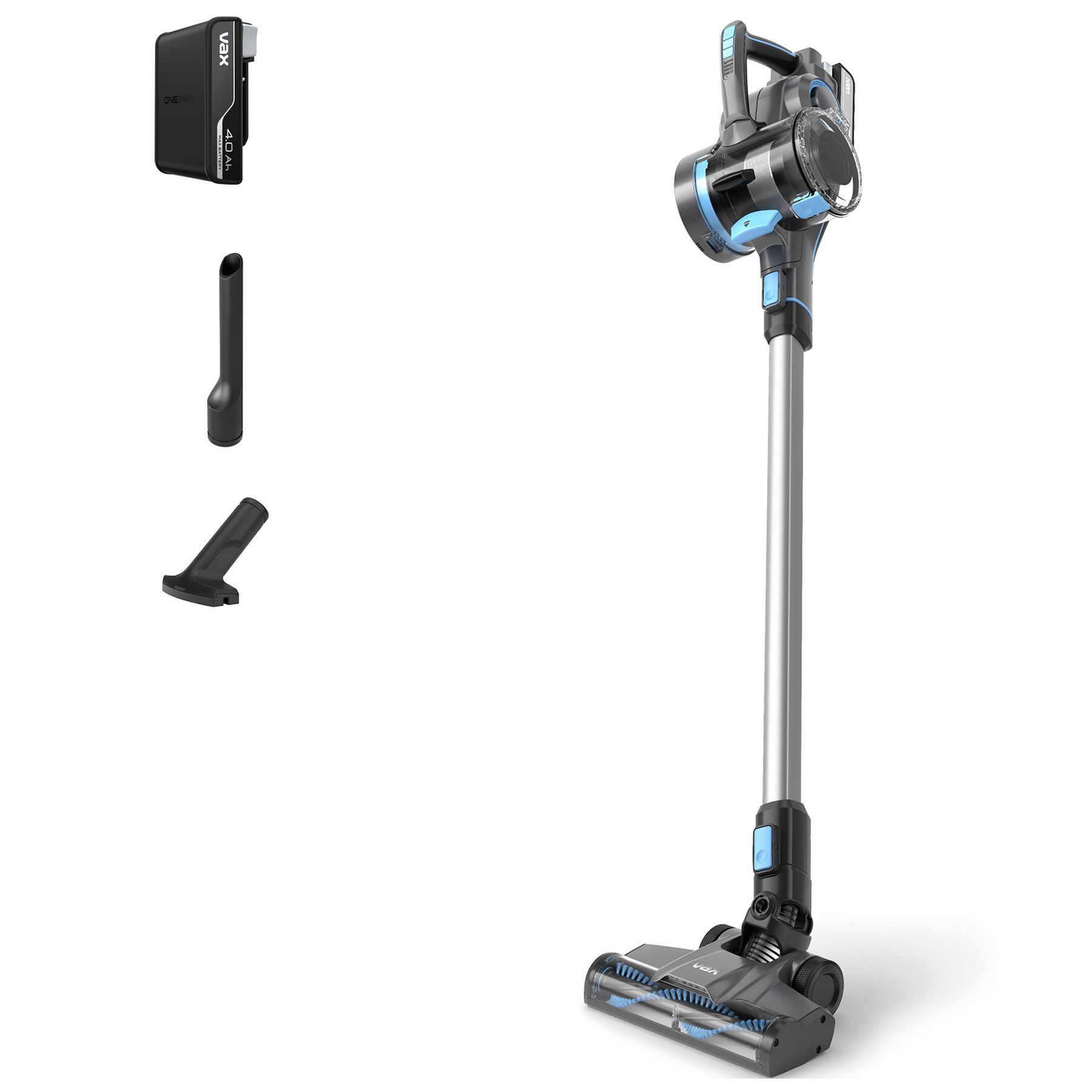 Vax CLSV B4CA Blade 4 Classic Plus Cordless Vacuum Cleaner Graphite Bl