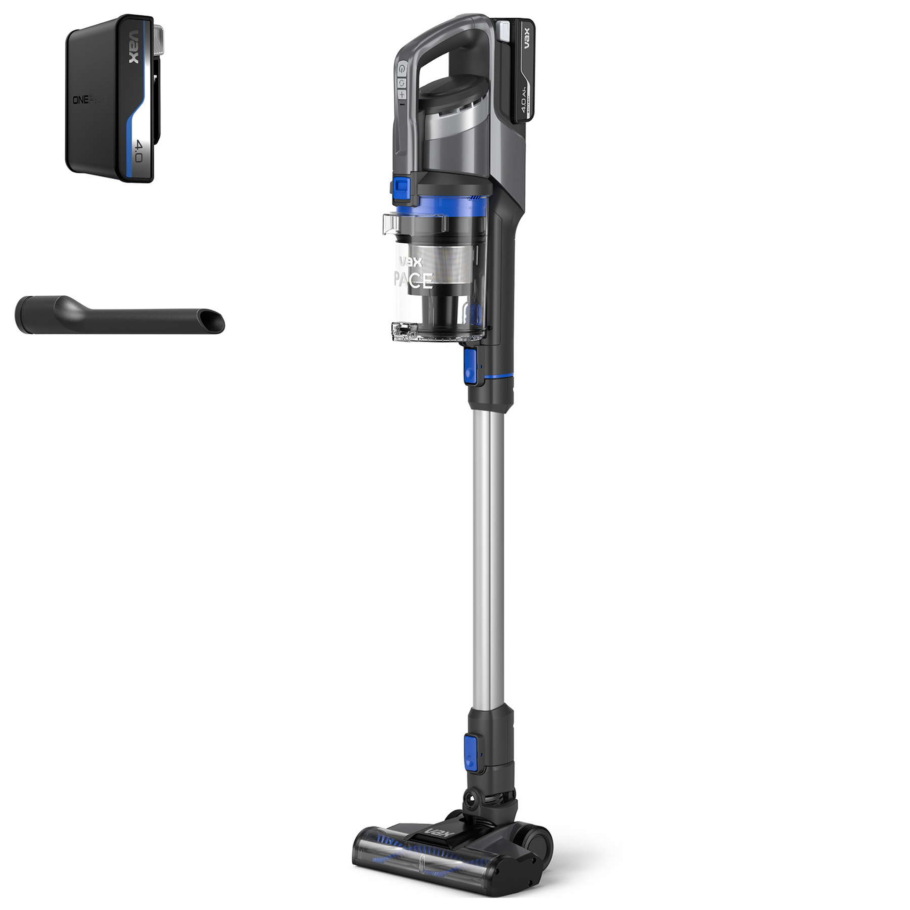 Vax CLSV PAKS Cordless Vacuum Cleaner Graphite Blue