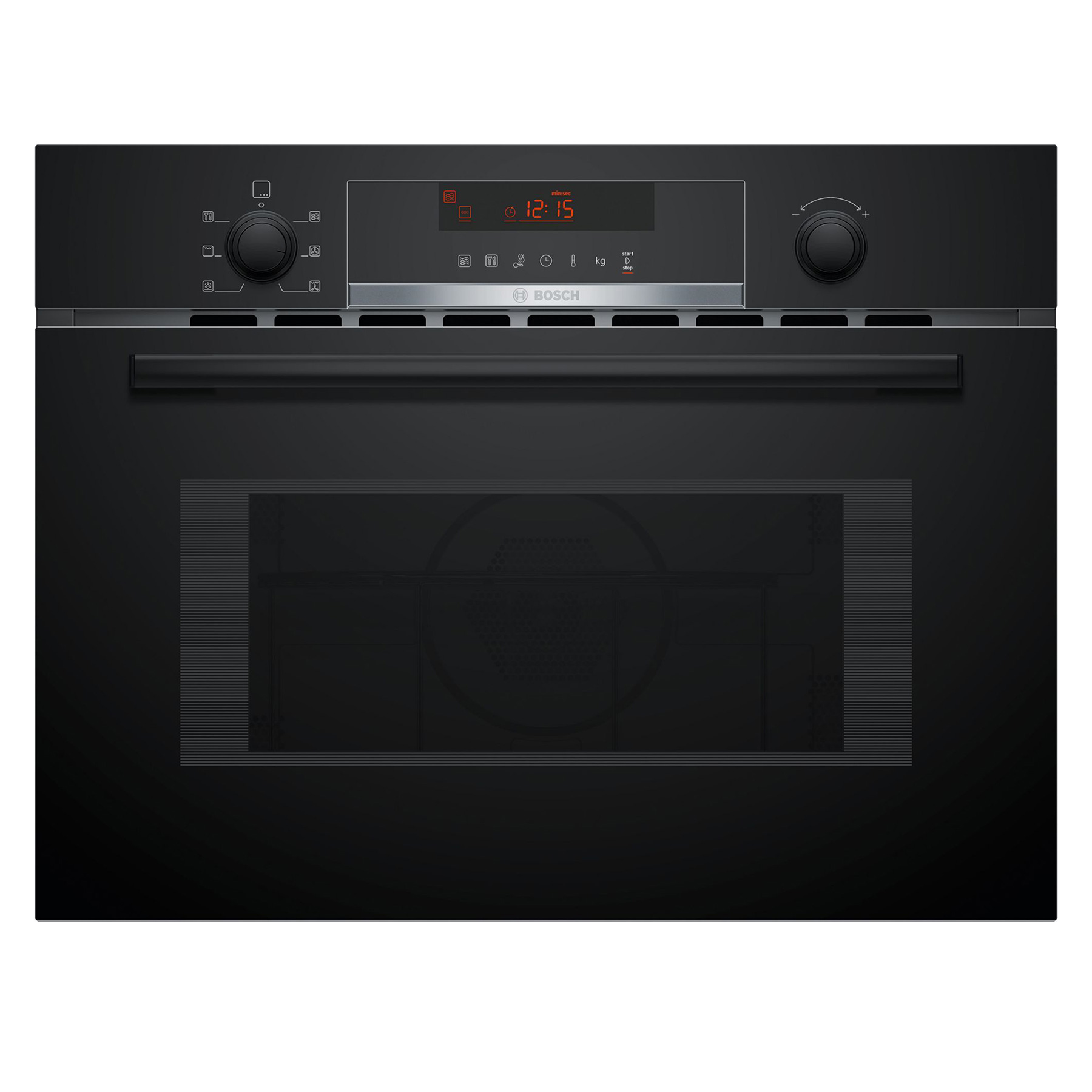 Bosch CMA583MB0B Series 4 Built In Compact Microwave Oven in Black 900
