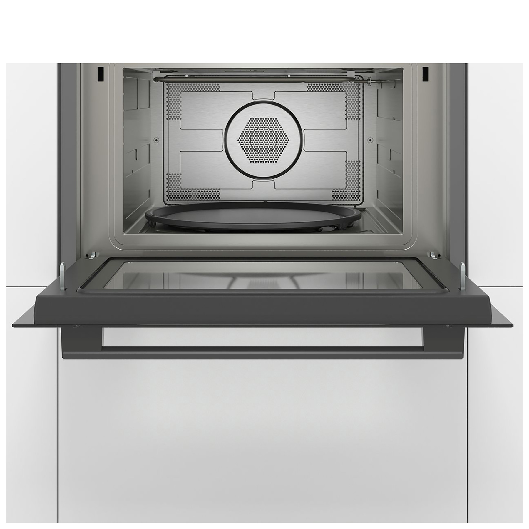 Bosch CMA583MB0B Series 4 Built In Compact Microwave Oven in Black 900, photo 3
