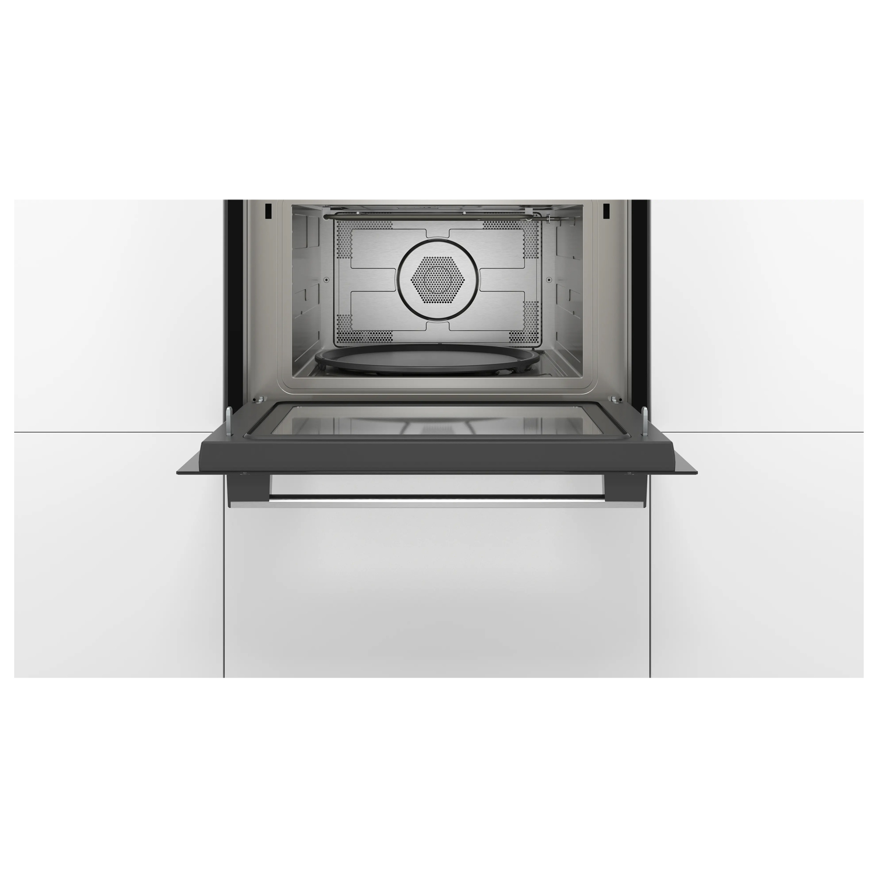 Bosch CMA583MS0B Series 4 Built In Compact Microwave Oven in Stainless, photo 3