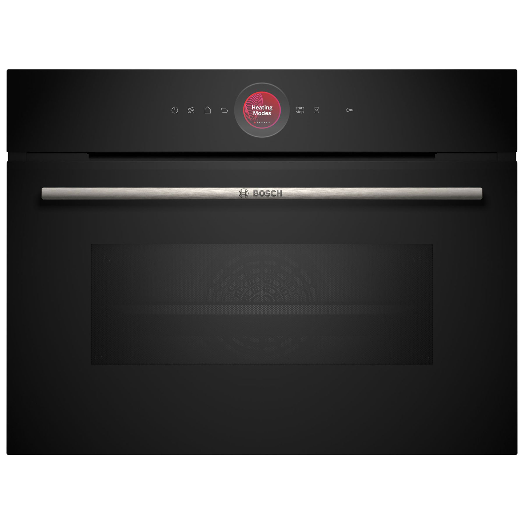 Bosch CMG7241B1B Series 8 Built In Compact Oven Microwave in Black 45L