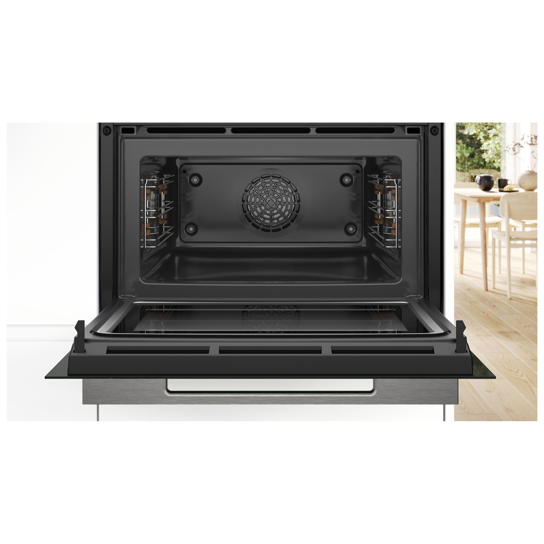 Bosch CMG7241B1B Series 8 Built In Compact Electric Single Oven Microw, photo 3