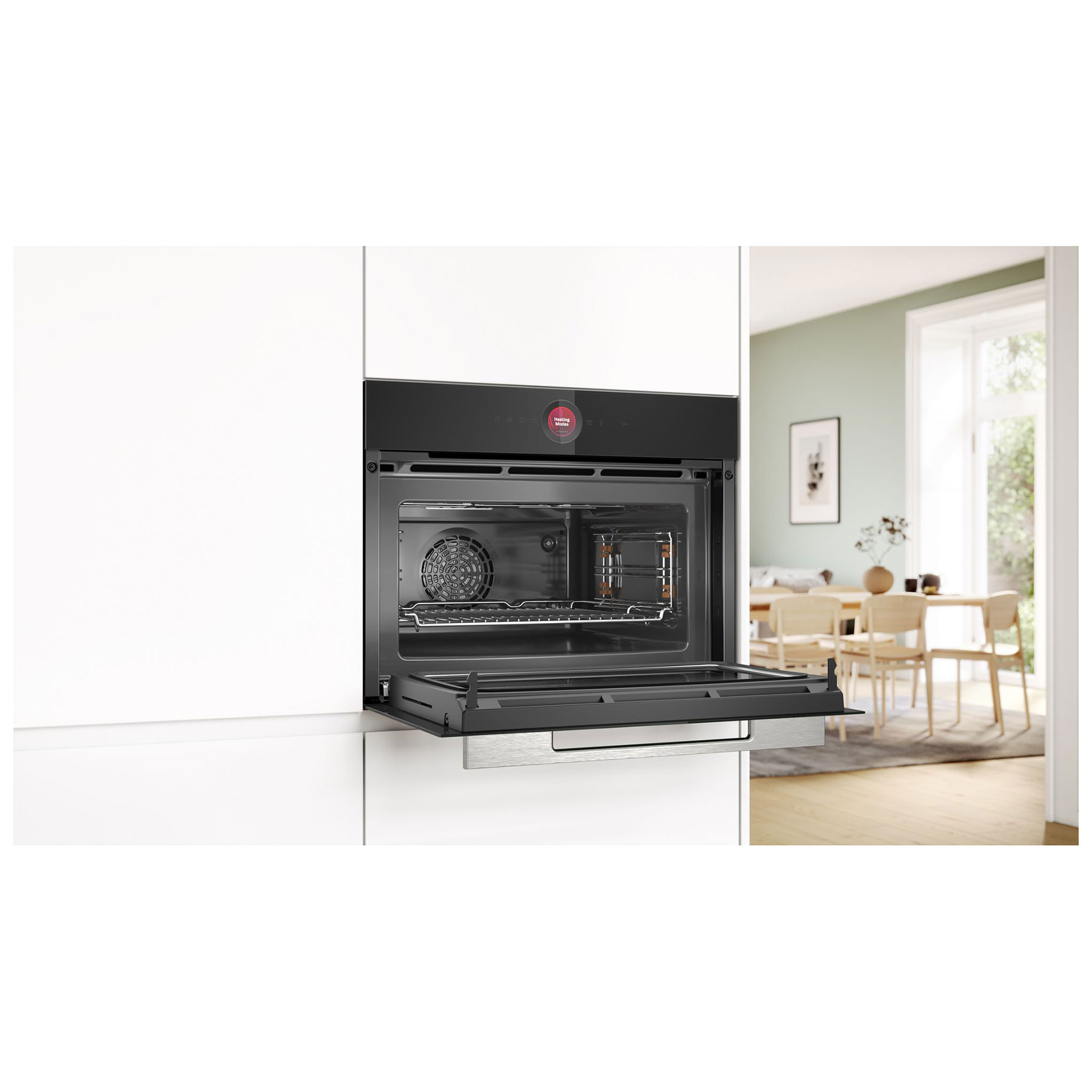 Bosch CMG7241B1B Series 8 Built In Compact Electric Single Oven Microw, photo 5