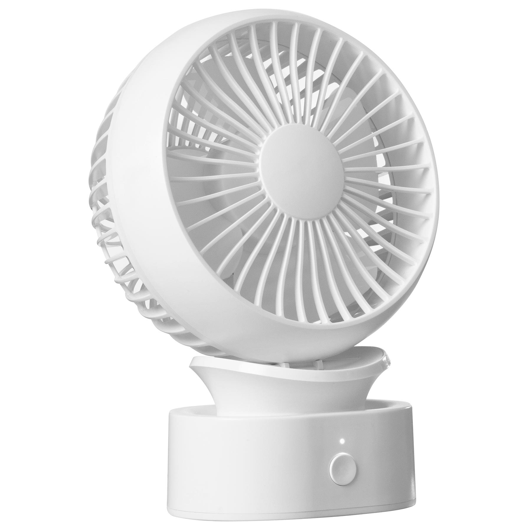 Image of Daewoo COL1540GE 4 Inch Portable Rechargeable Table Mini Fan USB