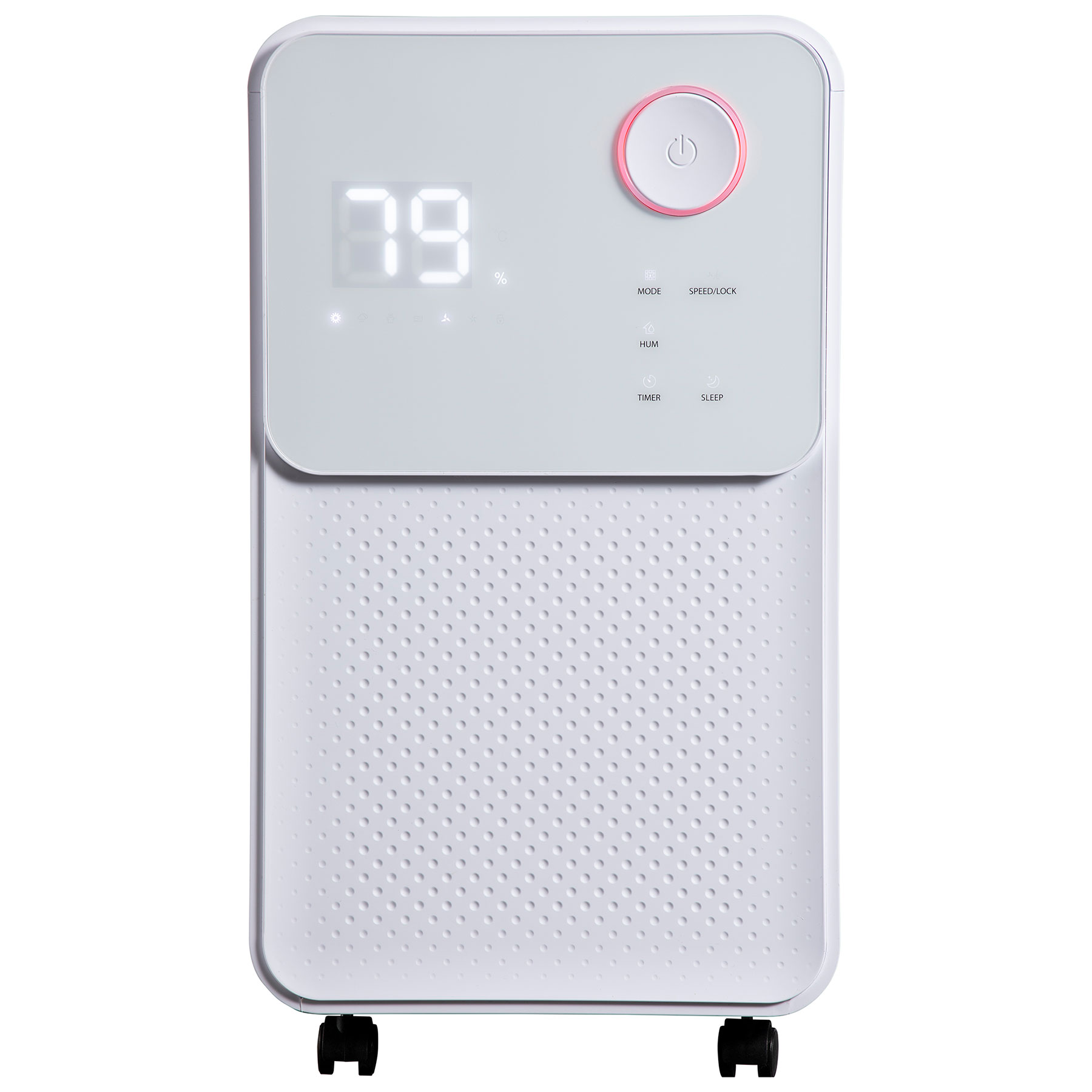 Image of Daewoo COL1587GE 16L Dehumidifier in White 24hr Timer