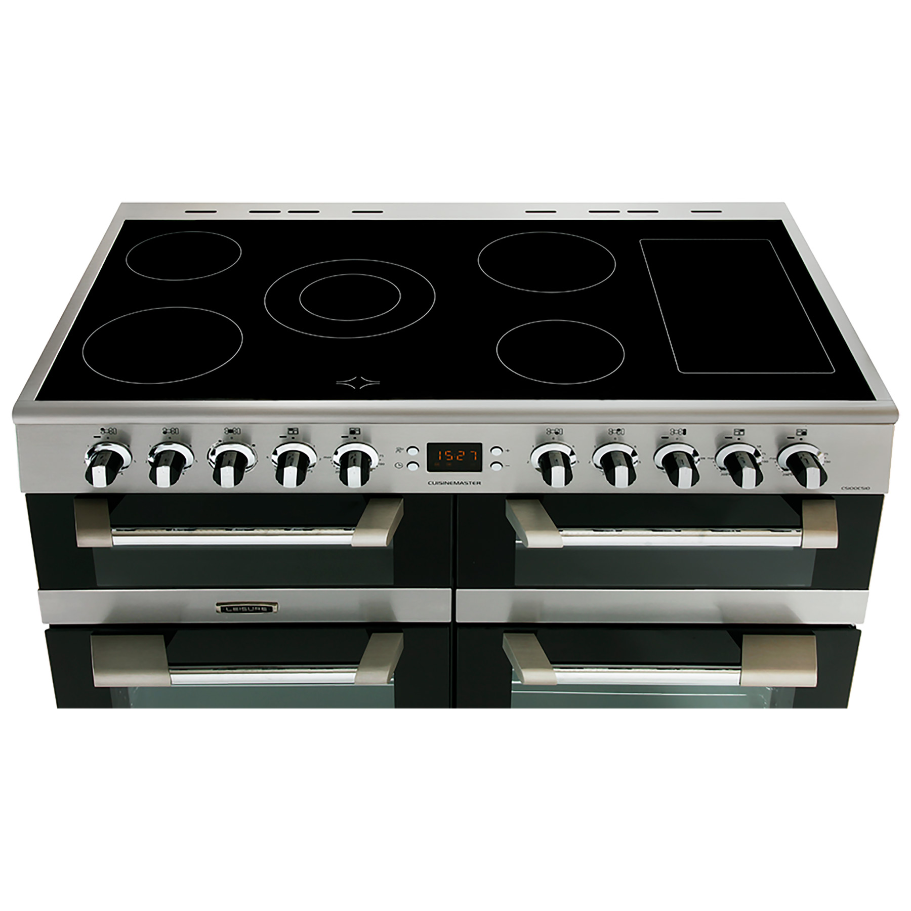 Leisure CS100C510X 100cm Wide Cuisinemaster Ceramic Range Cooker in St, photo 2