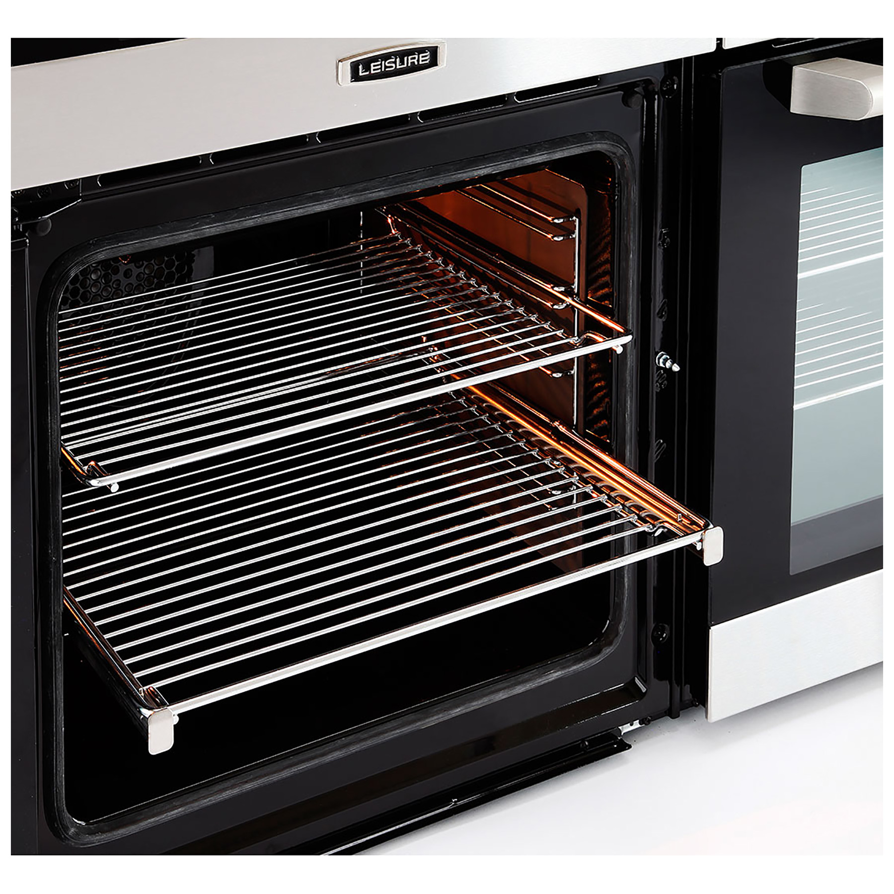 Leisure CS100C510X 100cm Wide Cuisinemaster Ceramic Range Cooker in St, photo 3