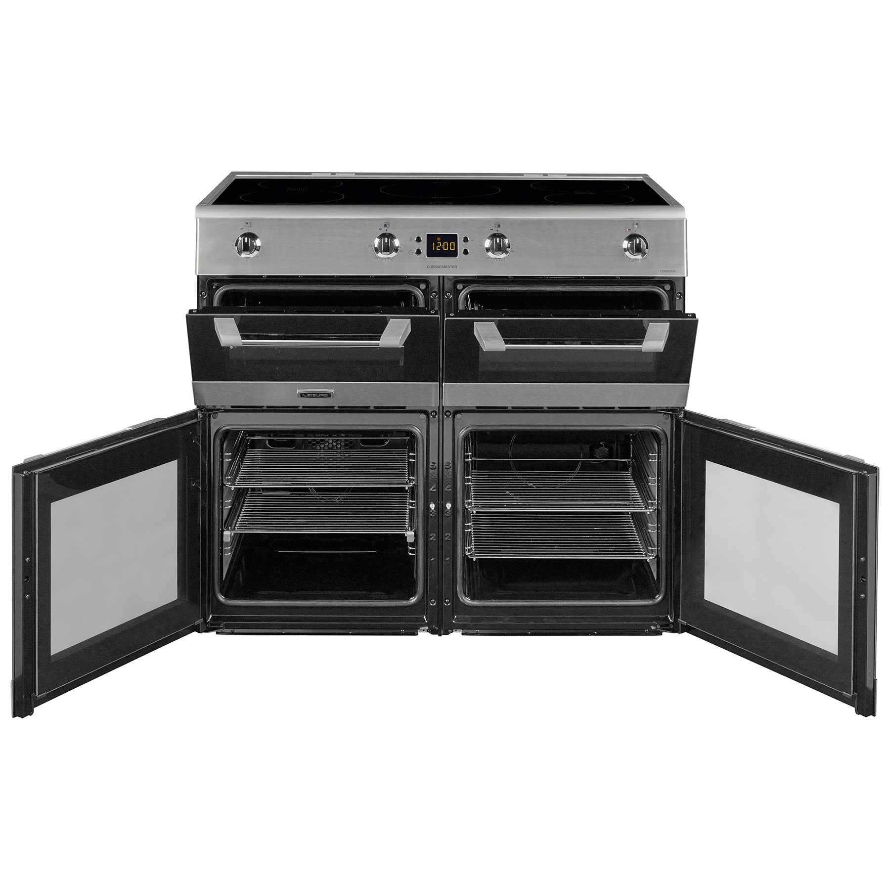 Leisure CS100D510X 100cm Wide Cuisinemaster Induction Range Cooker in, photo 2