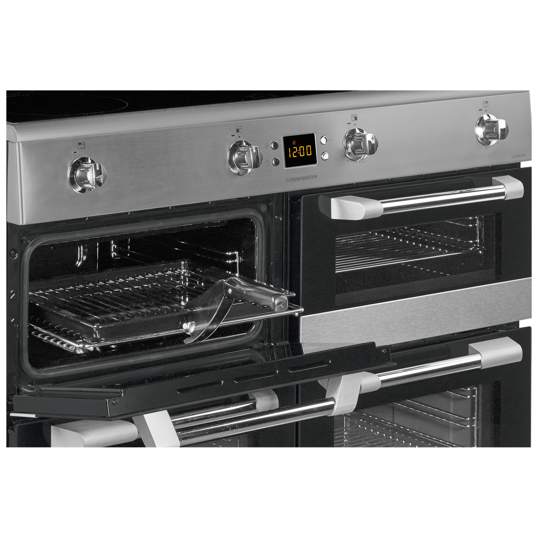 Leisure CS100D510X 100cm Wide Cuisinemaster Induction Range Cooker in, photo 5