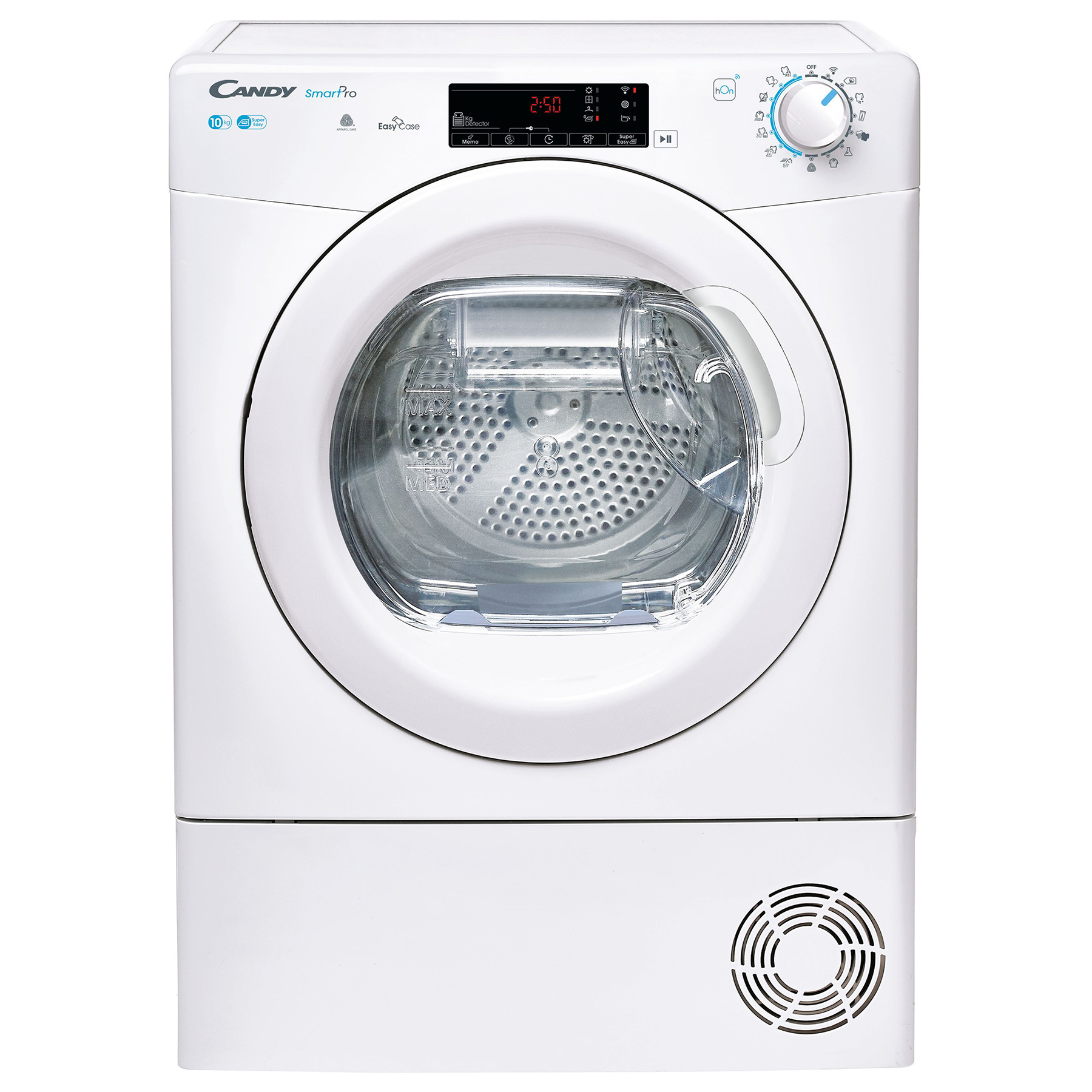 Image of Candy CSOEC10TE 10kg Condenser Dryer in White B Rated EasyCase Wi Fi