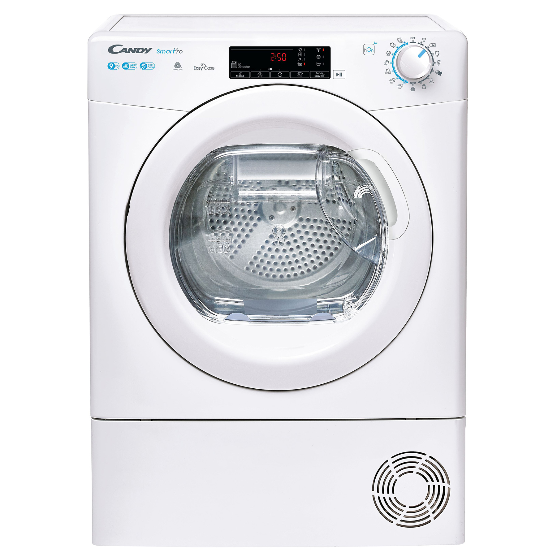 Image of Candy CSOEH9A2TE 9kg Heat Pump Condenser Dryer in White A Rated Wi Fi