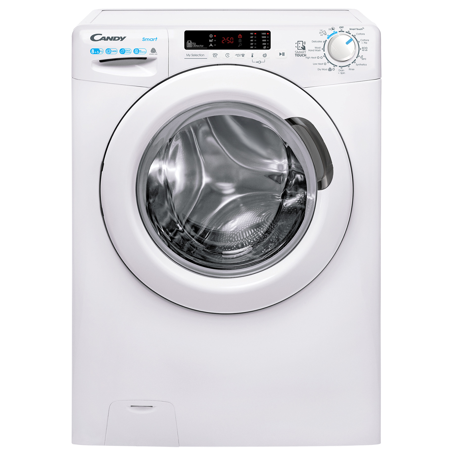 Image of Candy CSW4852DE Washer Dryer in White 1400rpm 8kg 5Kg E Rated NFC