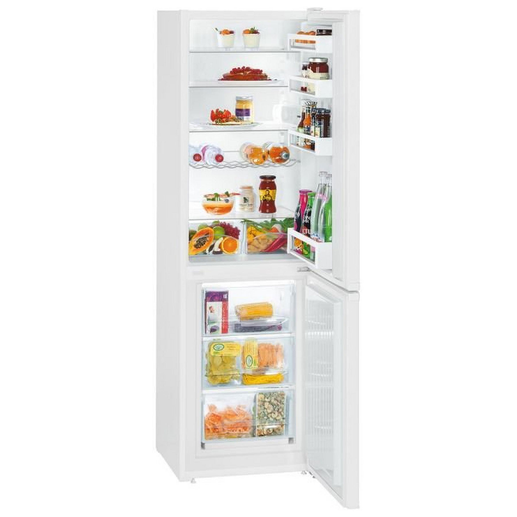 Liebherr CUE3331 181cm High 60 40 Fridge Freezer in White 55cm Wide, photo 4