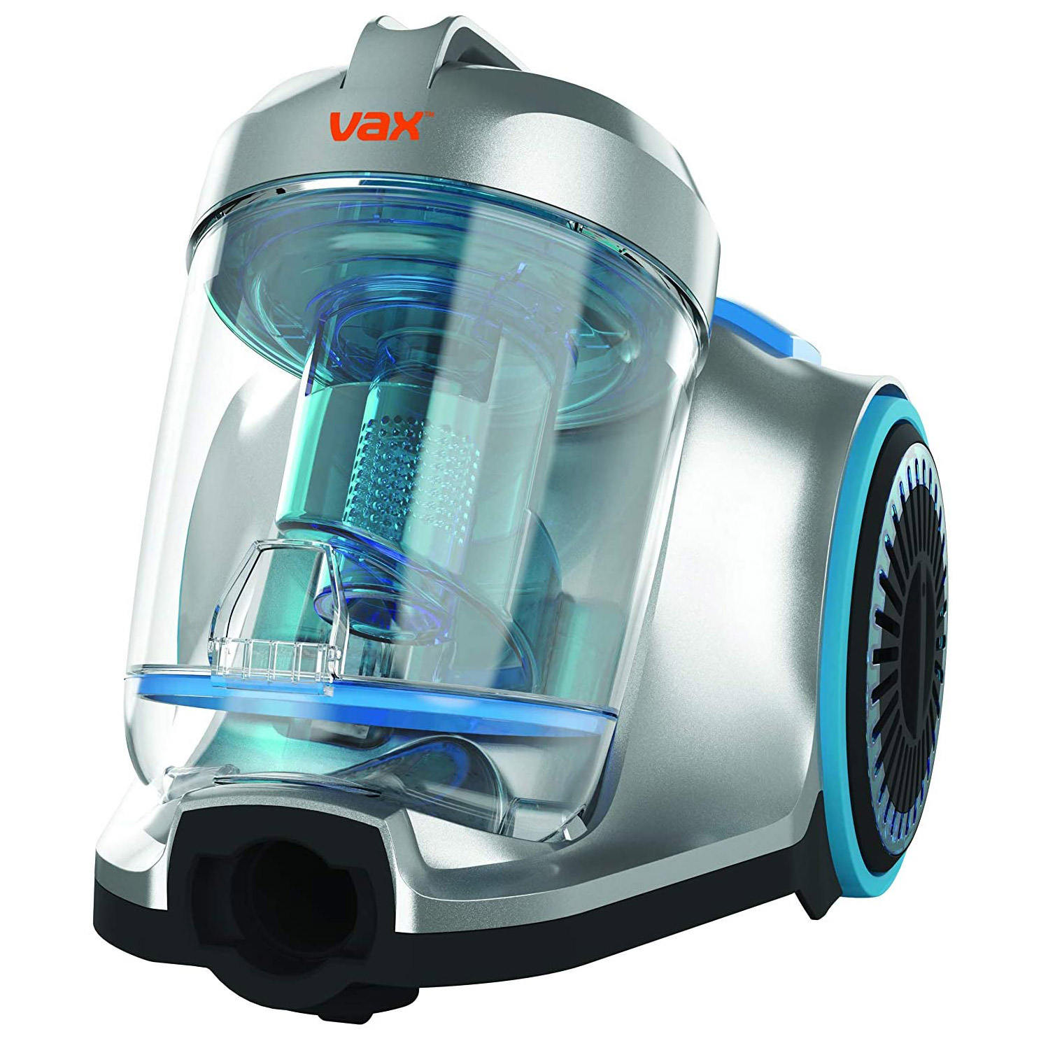 Vax CVRAV013 Pick Up Pet Cylinder Vacuum Cleaner in Silver Blue