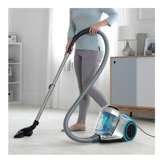 Vax CVRAV013 Pick Up Pet Cylinder Vacuum Cleaner in Silver Blue, photo 3