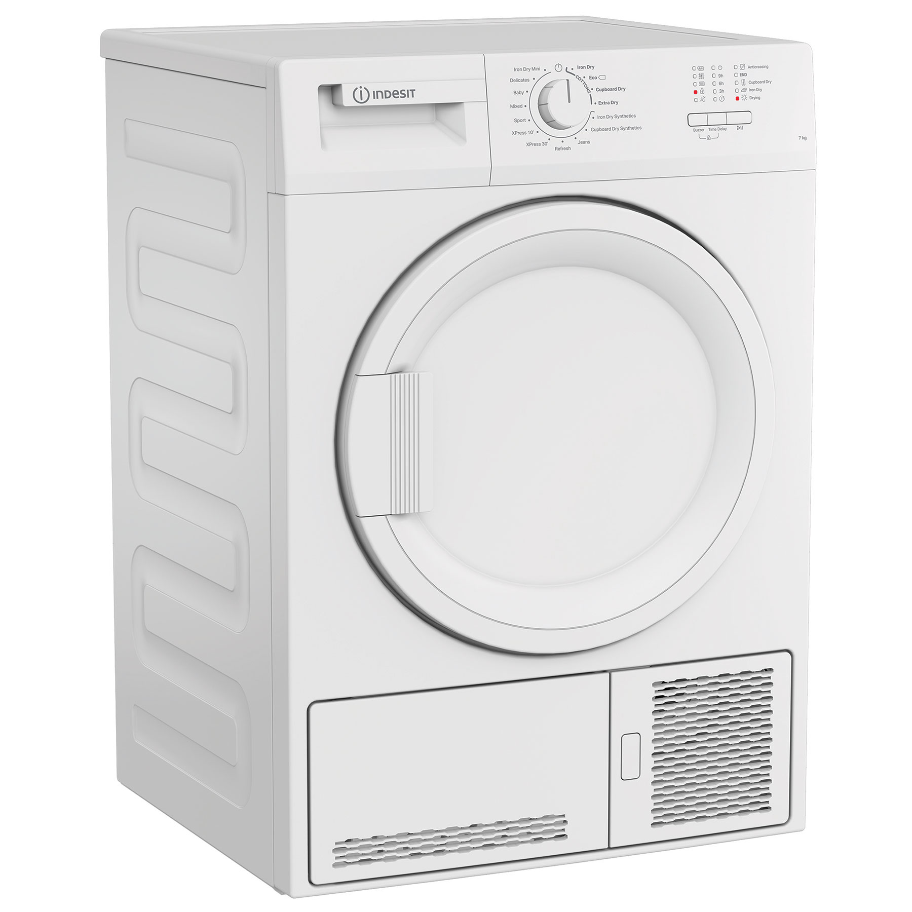 Indesit CYDC82WWGLUK 8kg Condenser Dryer in White B Rated Sensor Dryin, photo 3
