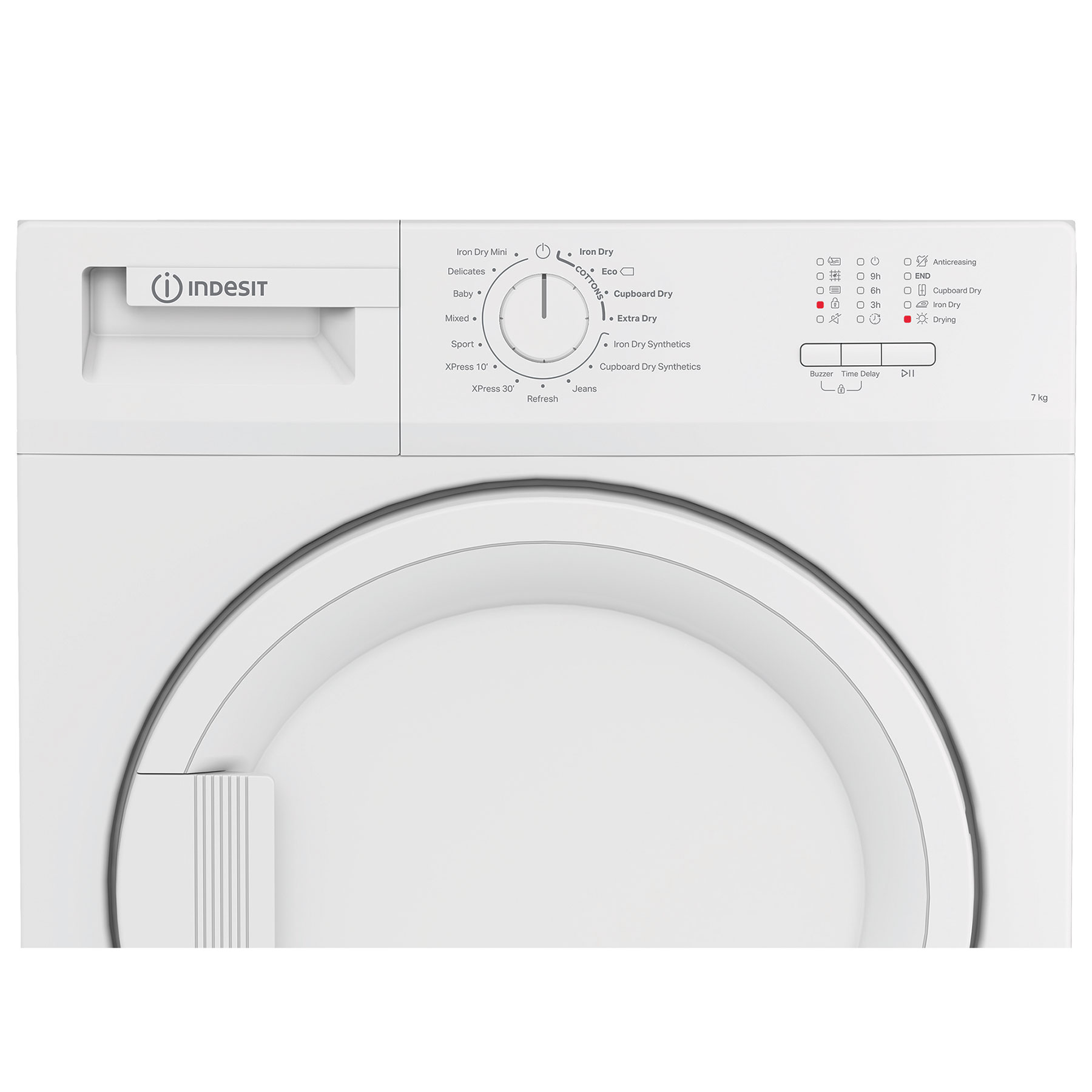 Indesit CYDC82WWGLUK 8kg Condenser Dryer in White B Rated Sensor Dryin, photo 4