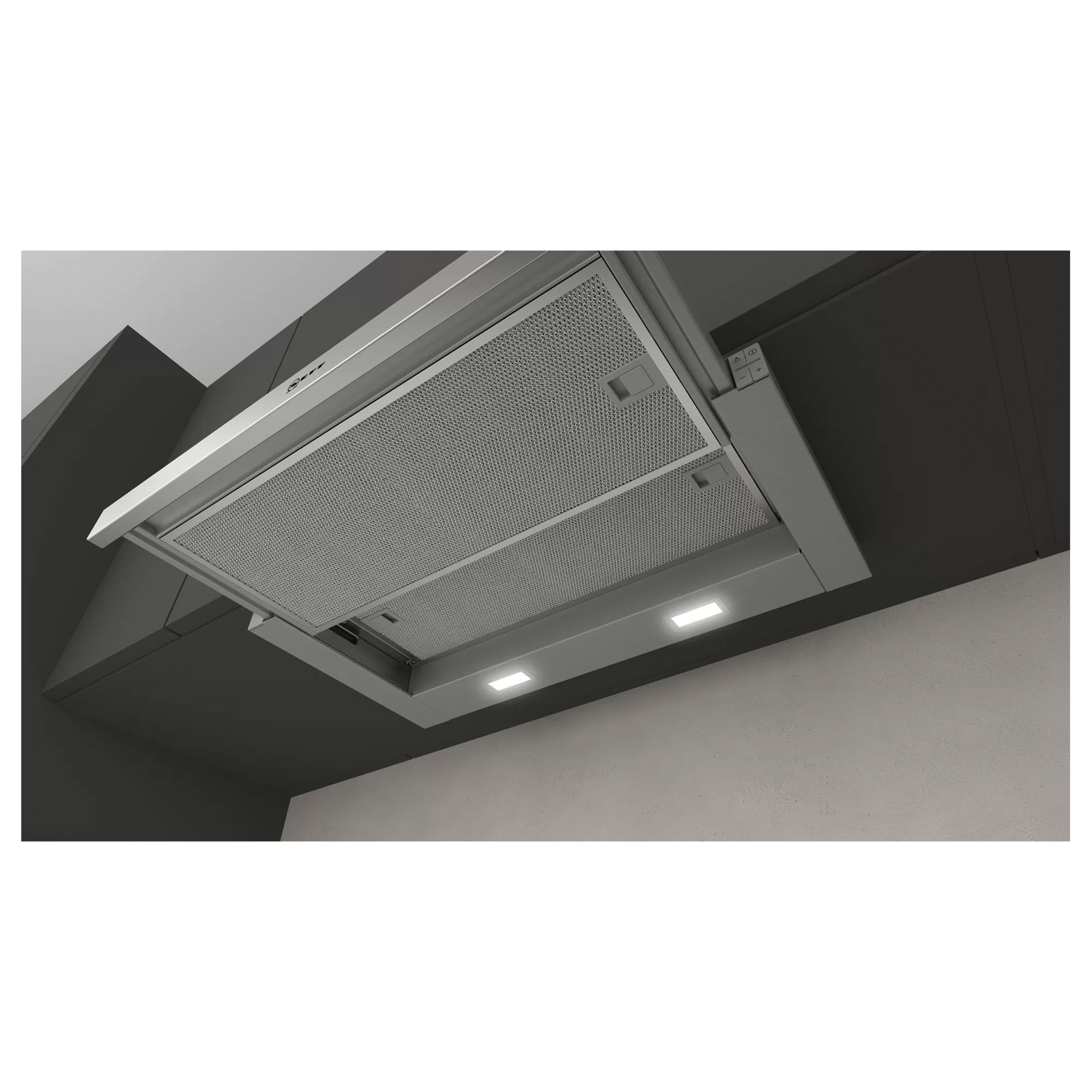 Neff D46ED22N1B N50 60cm Telescopic Cooker Hood in Silver Metallic Gre, photo 3