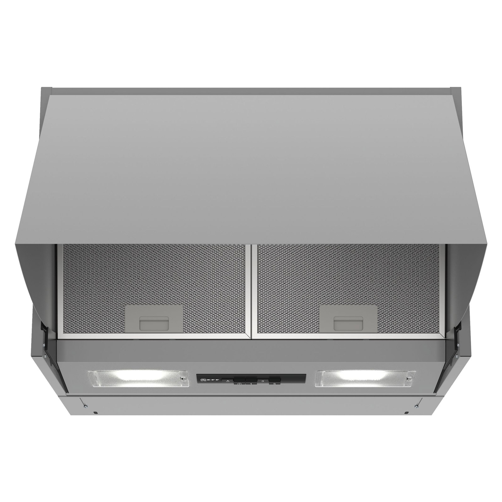Neff D61MAC1X0B N30 60cm Integrated Cooker Hood in Silver