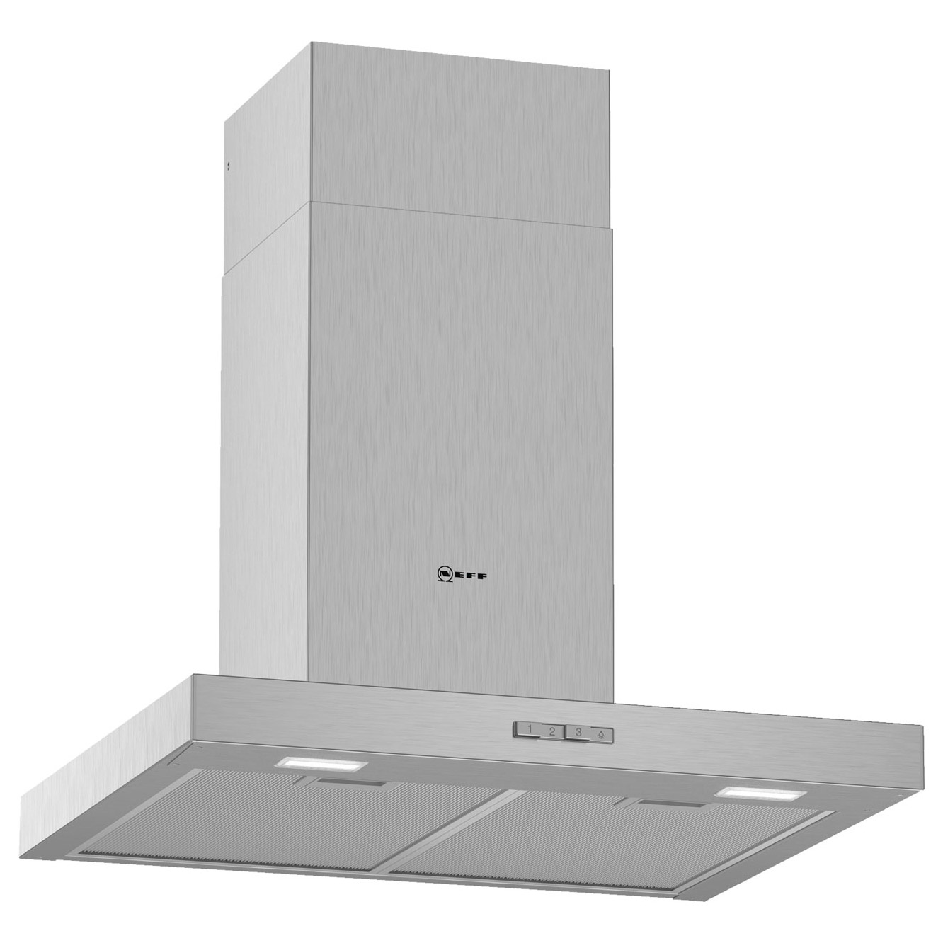 Neff D62BBC0N0B N30 60cm Chimney Cooker Hood in Stainless Steel