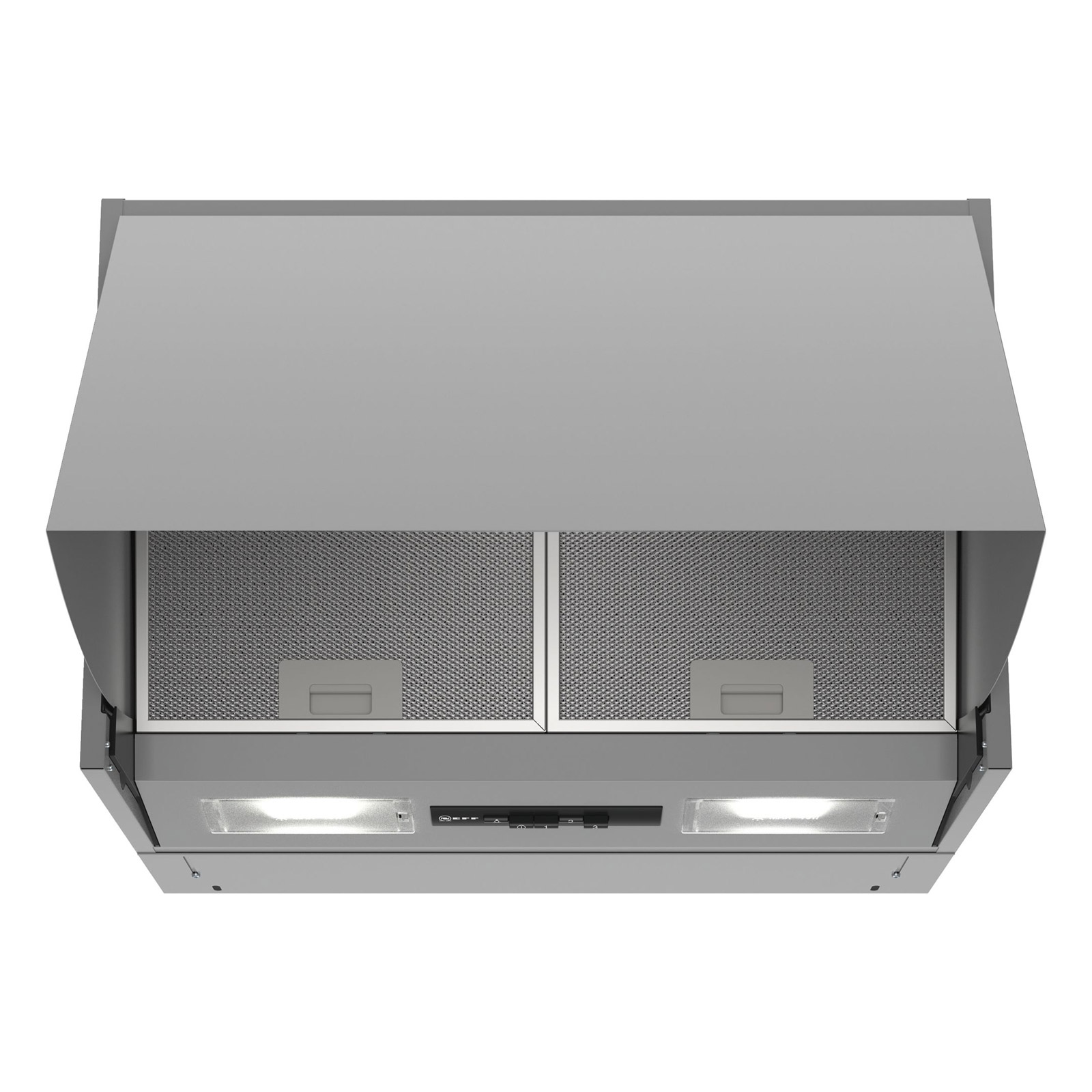 Neff D64MAC1X0B 60cm N30 Integrated Cooker Hood – SILVER