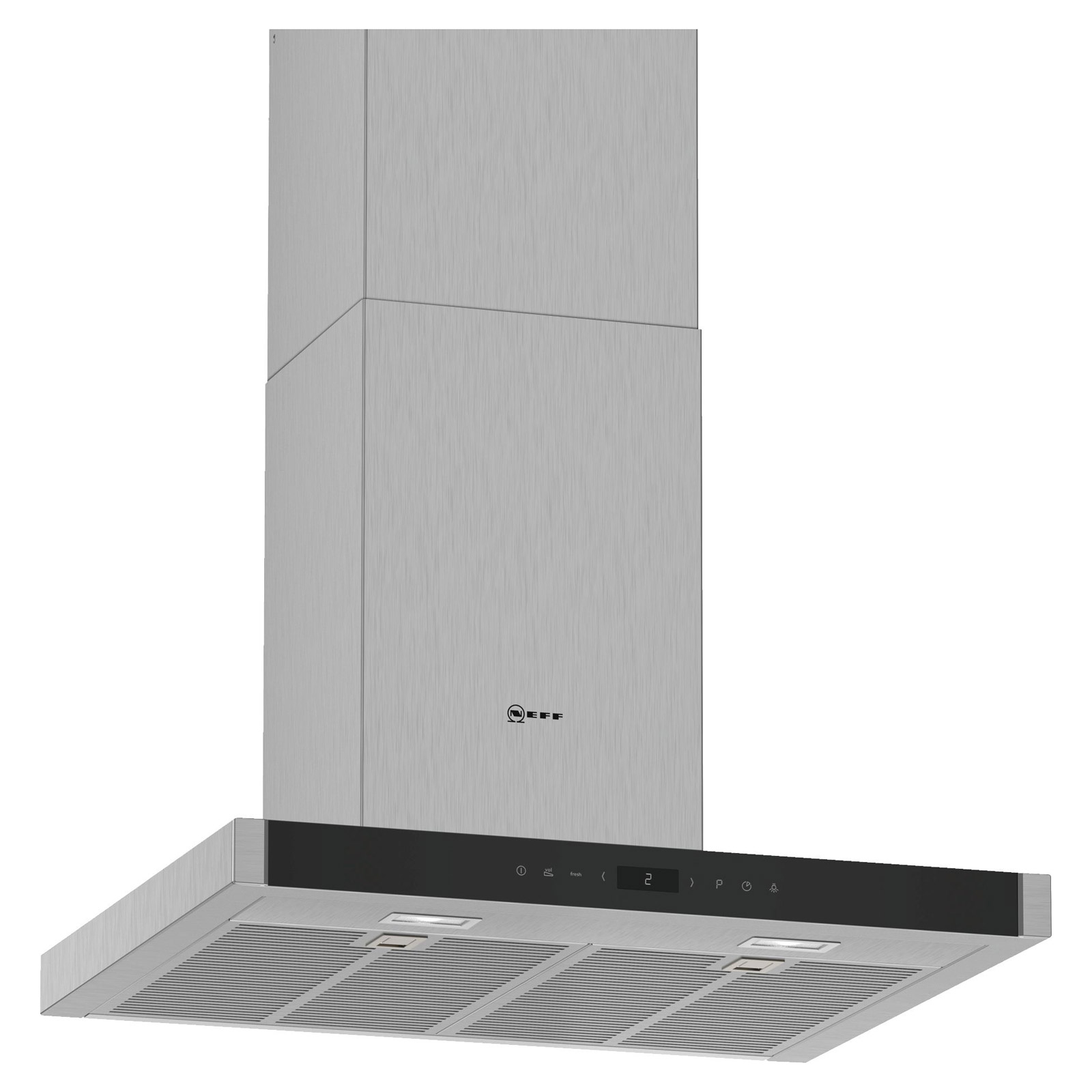Neff D65BMP5N0B N70 60cm Box Chimney Hood in Stainless Steel