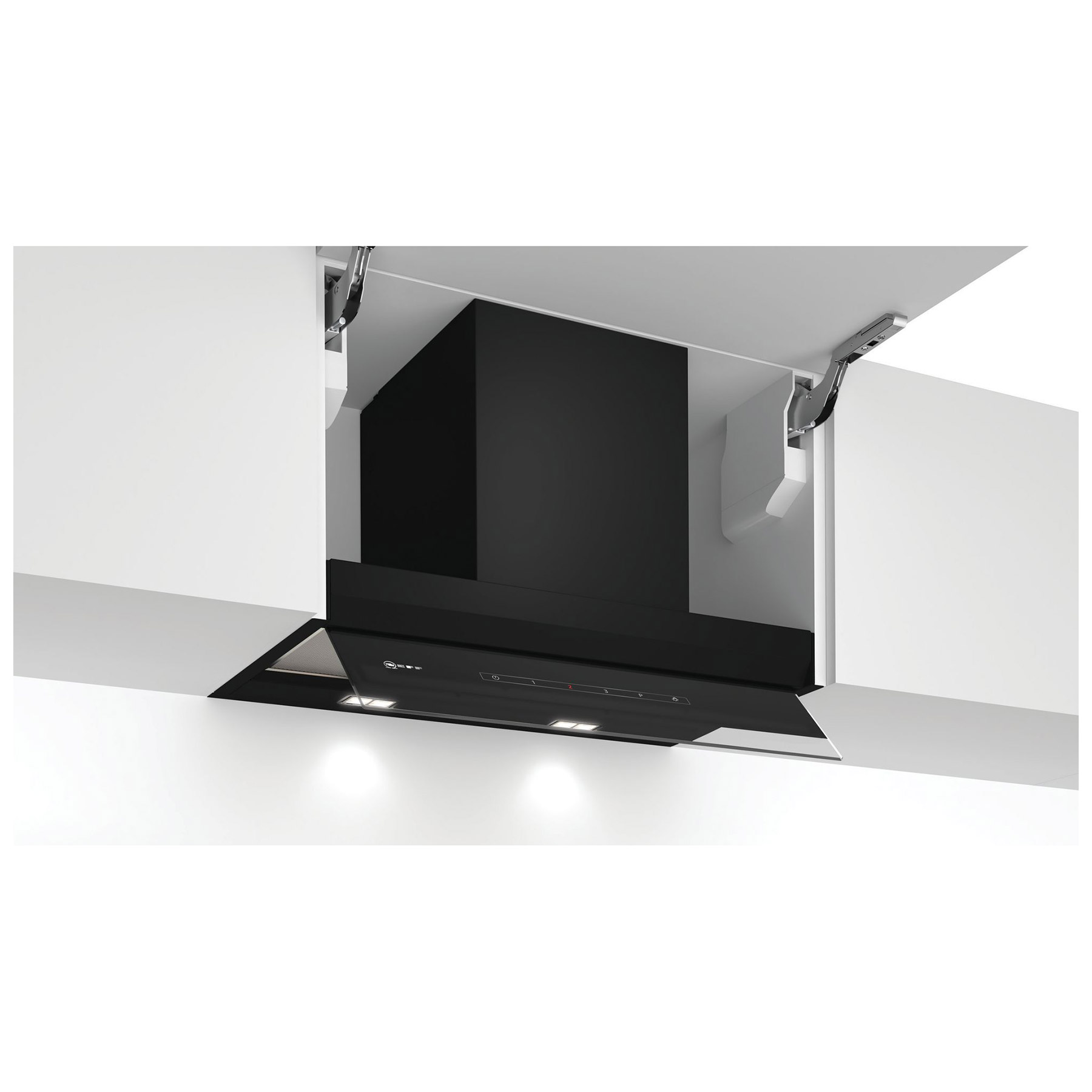 Neff D65XAM2S0B N70 60cm Integrated Design Cooker Hood in Black