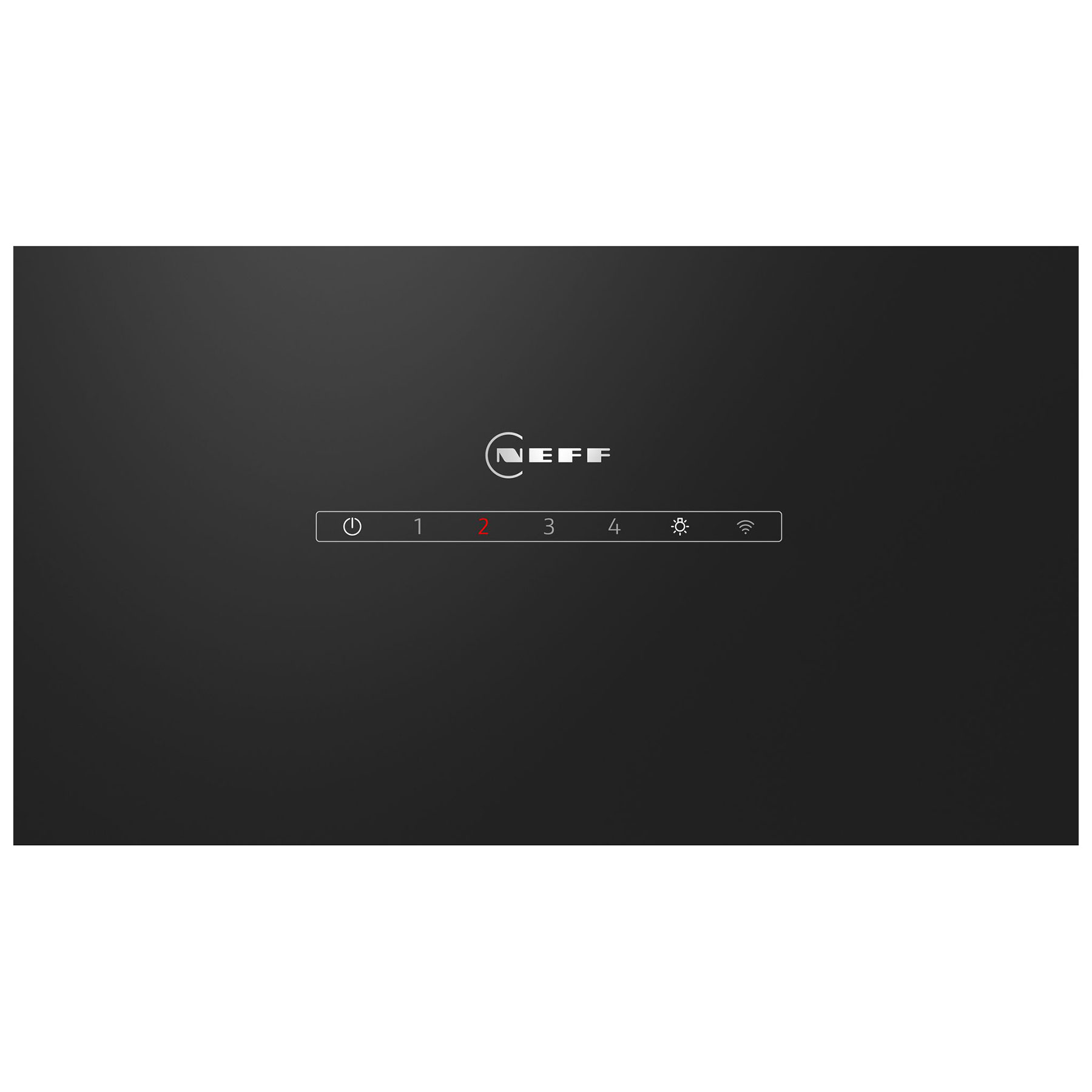 Neff D85IFN1S0B N50 80cm Inclined Chimney Hood in Black Glass, photo 2