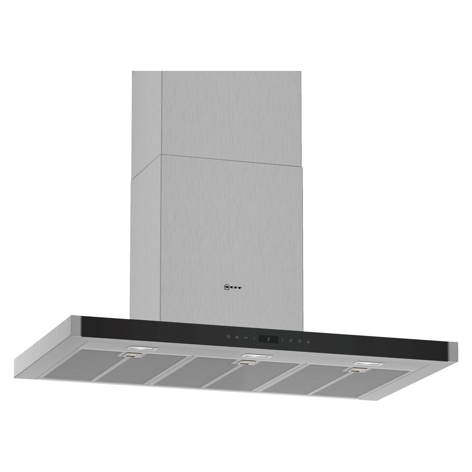 Neff D95BMP5N0B N70 90cm Box Chimney Cooker Hood in St Steel