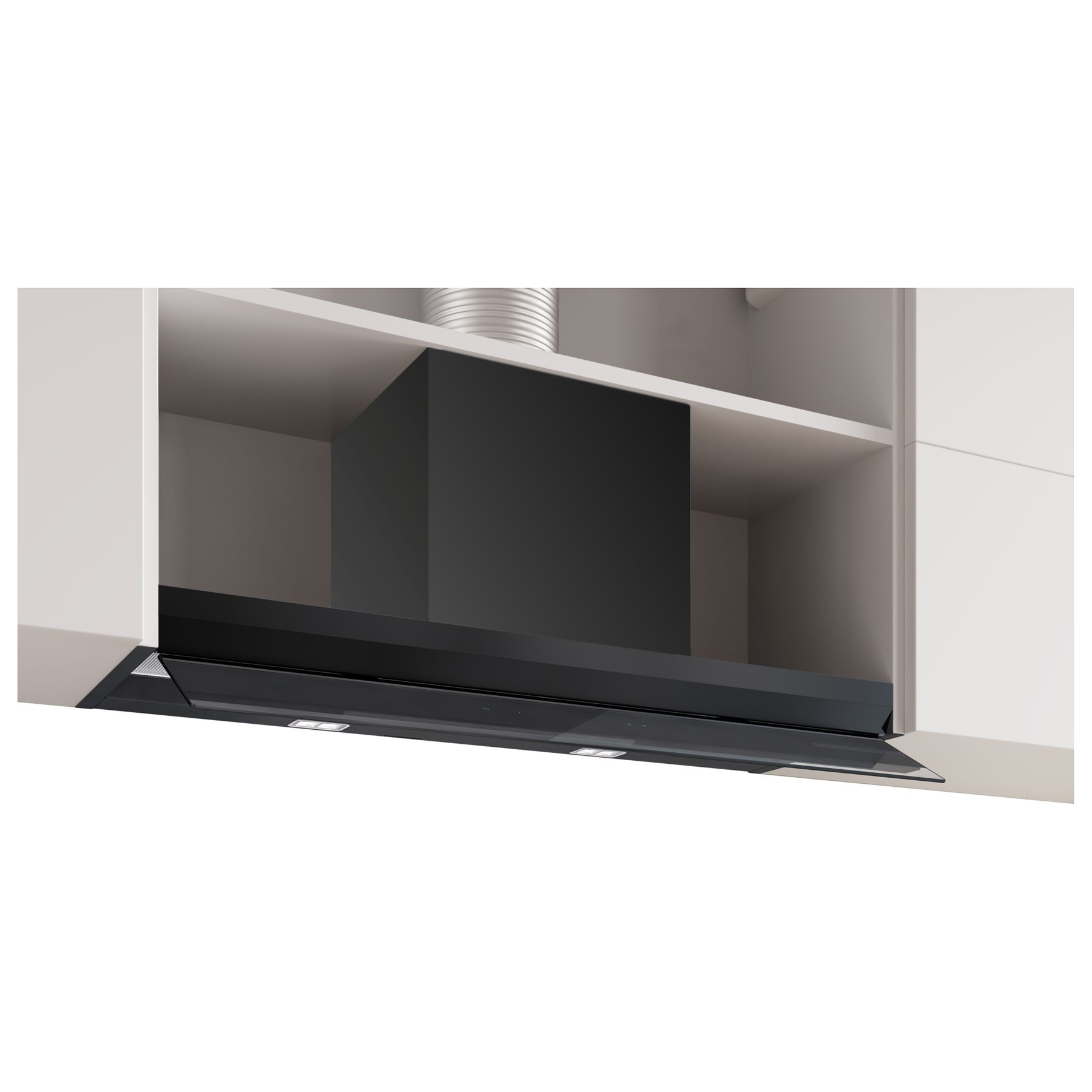 Bosch DBB97DP60B Series 6 90cm Integrated Cooker Hood in Matt Black Cl