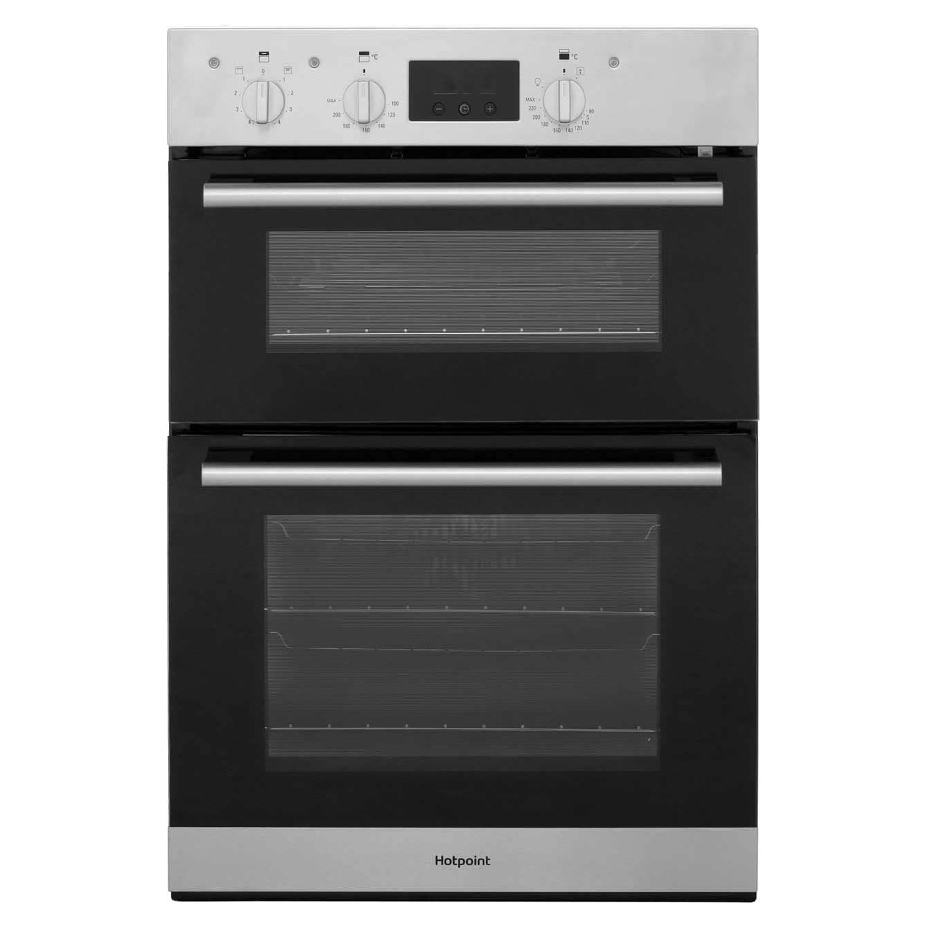 Image of Hotpoint DD2540IX Built In Electric Double Oven in Stainless Steel