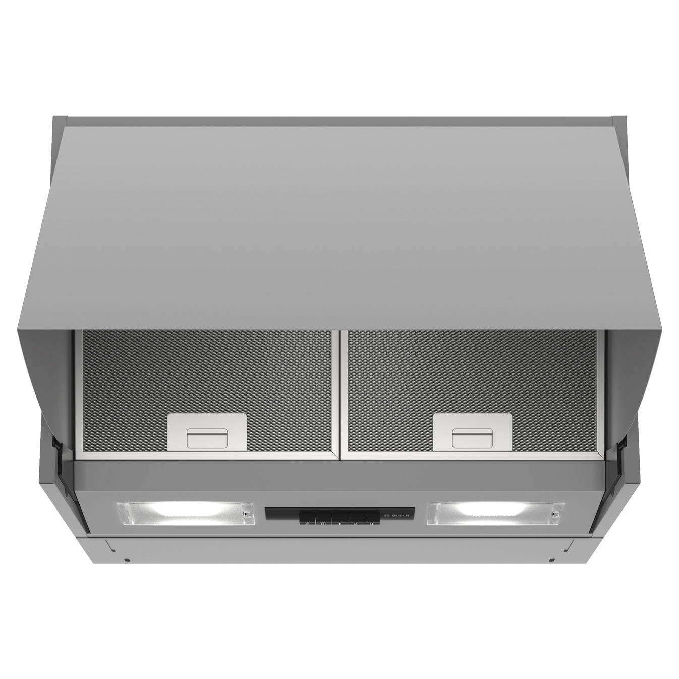 Bosch DEM66AC00B Series 2 60cm Integrated Hood in Metallic Silver