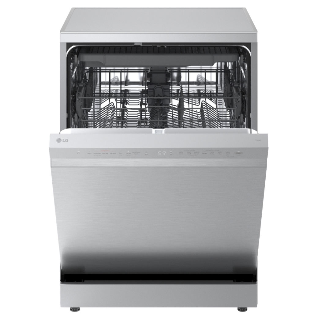 LG DF273FVS 60cm Dishwasher in Silver 14 Place Setting A Rated QuadWas, photo 3