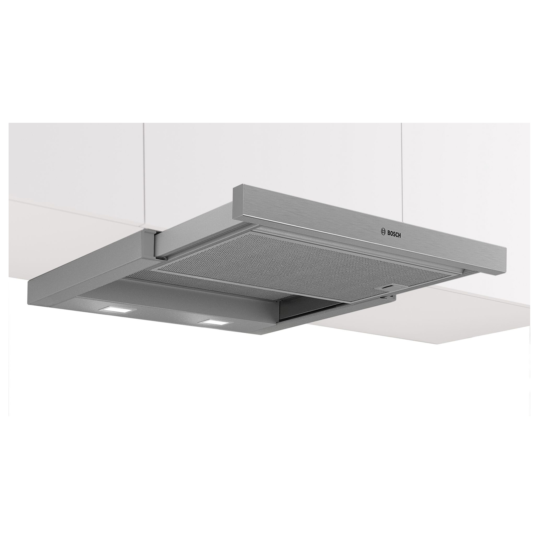 Bosch DFM063W57B Series 2 60cm Telescopic Cooker Hood in Silver 2 Spee