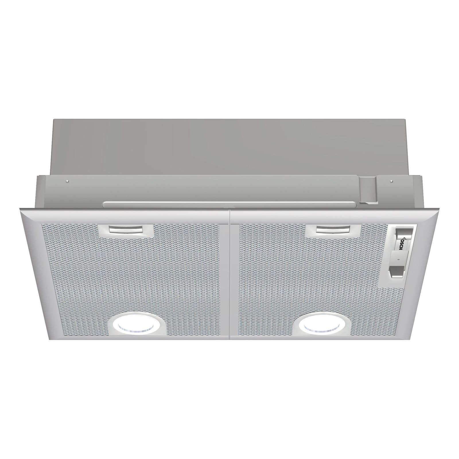 Image of Bosch DHL555BLGB Series 4 53cm Integrated Canopy Cooker Hood in Silver